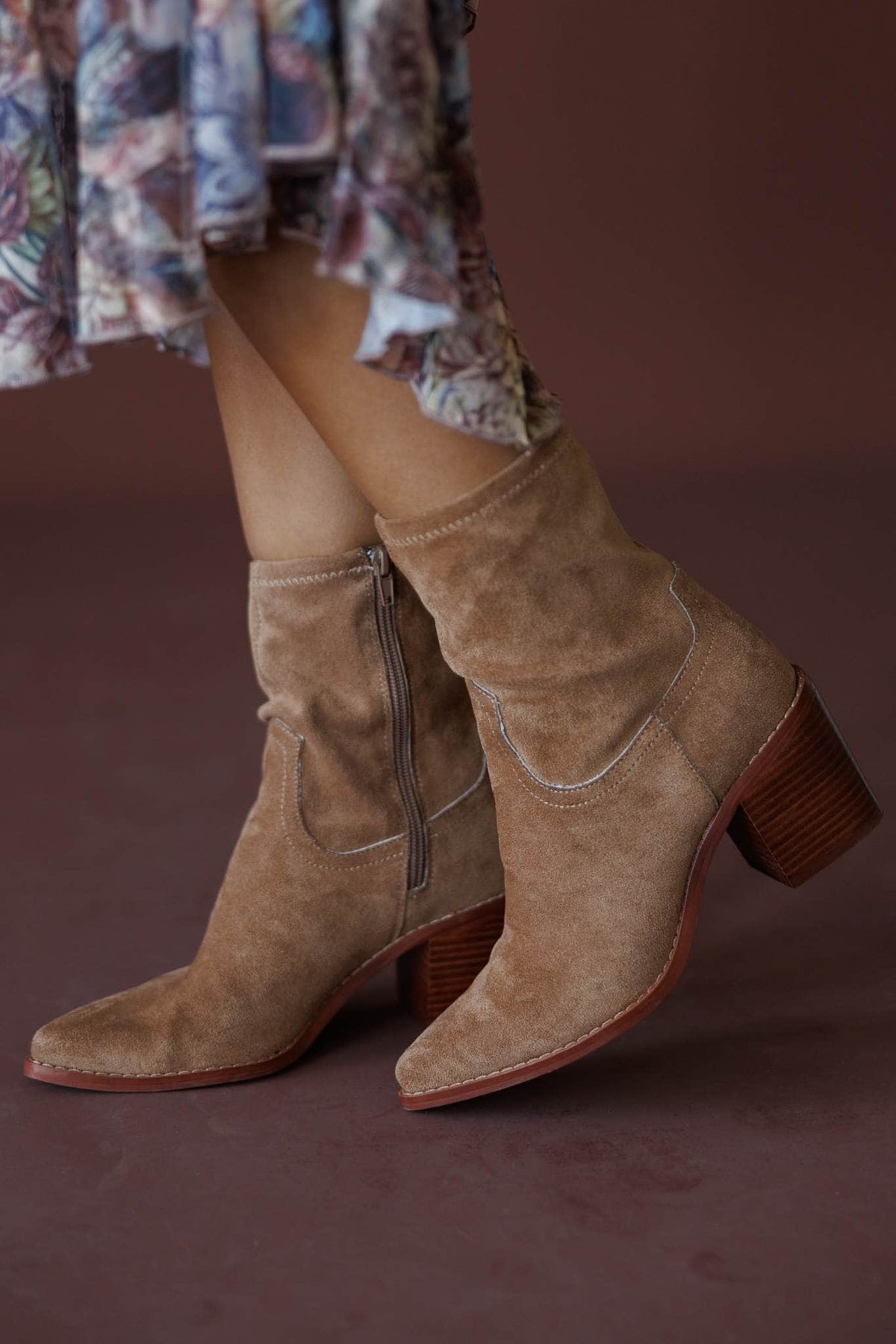 Ashford Suede Ankle Boot