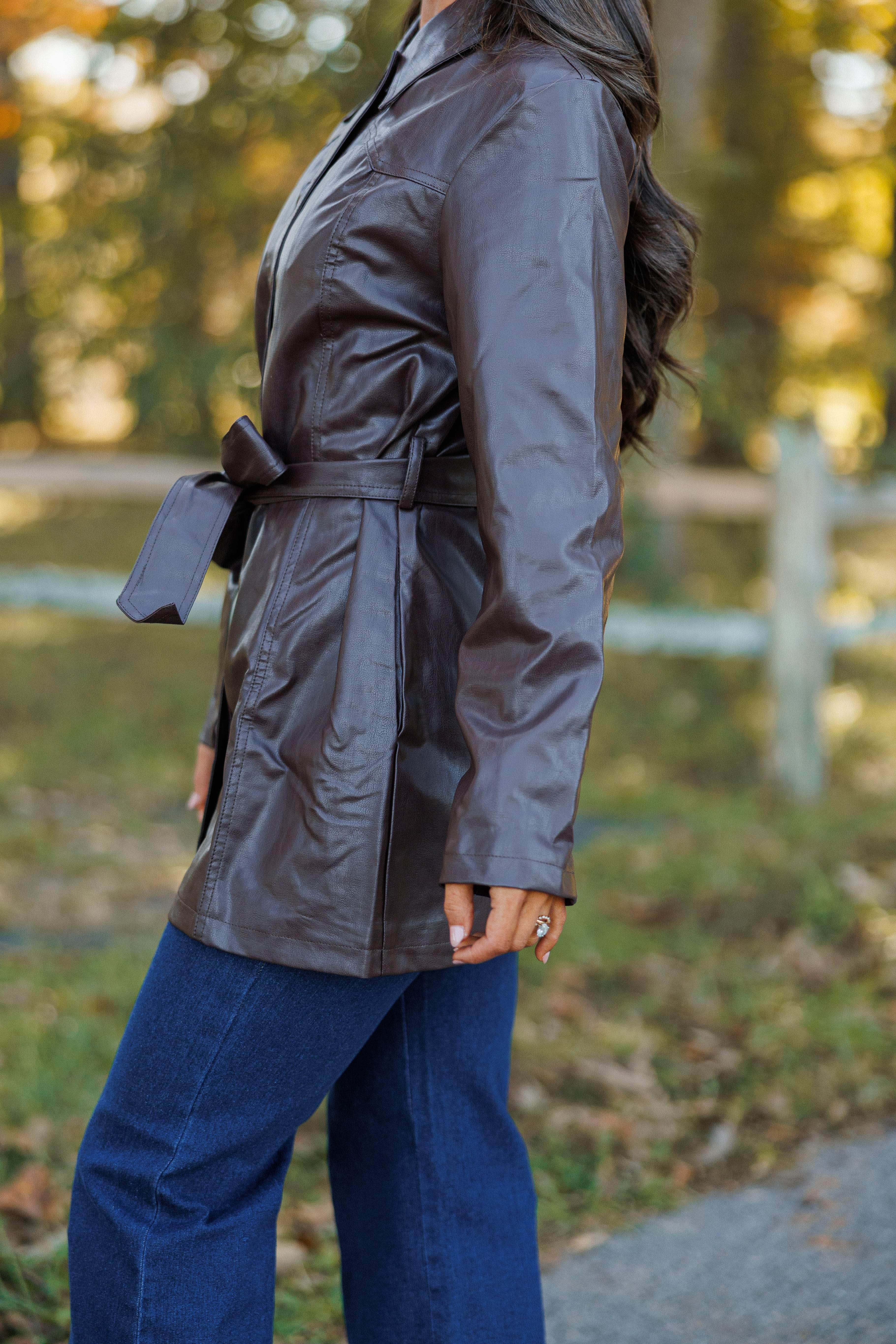 Autumn In Oxford Belted Jacket