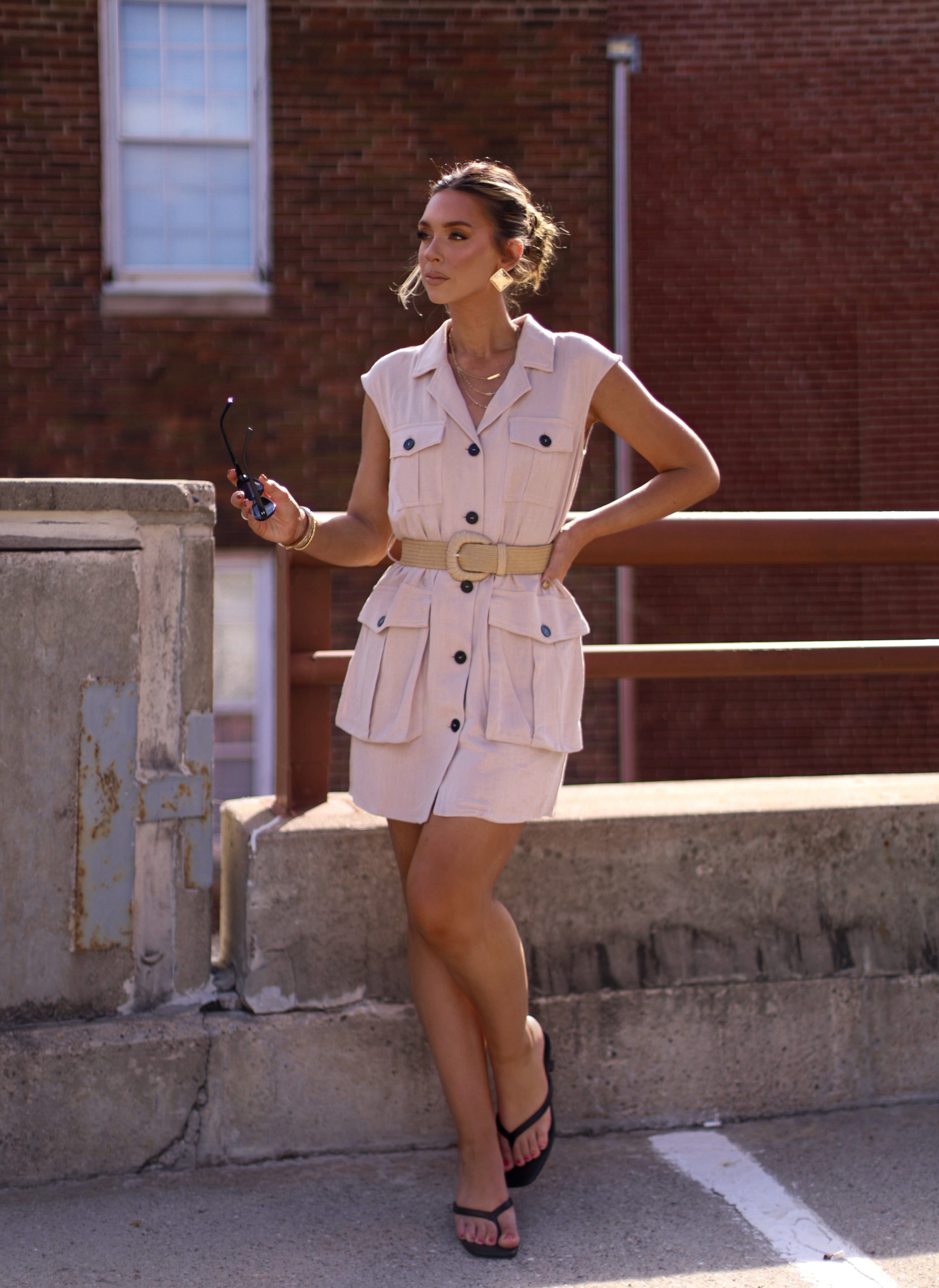 Autumn Sands Cargo Dress Fore Collection