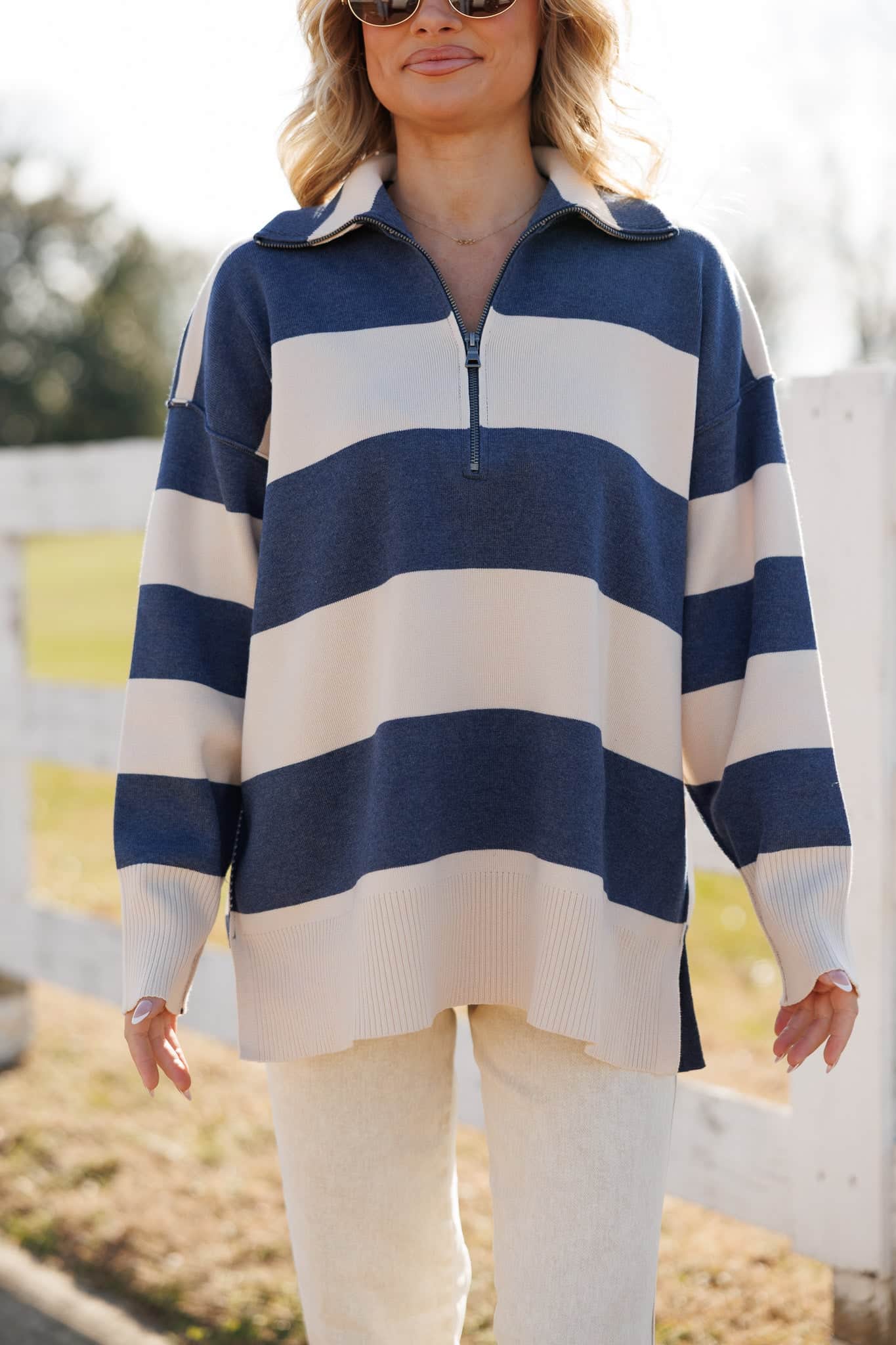 navy cream