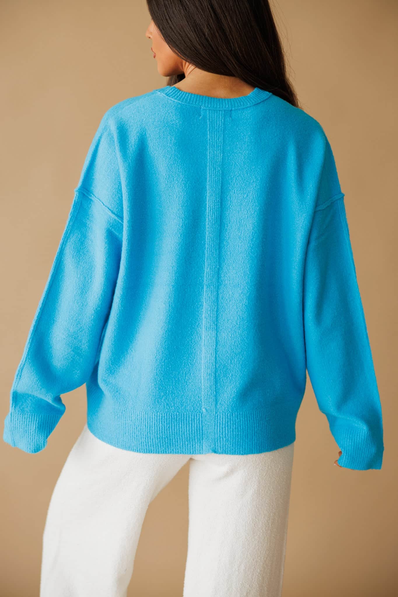 Blue Pullover Sweater