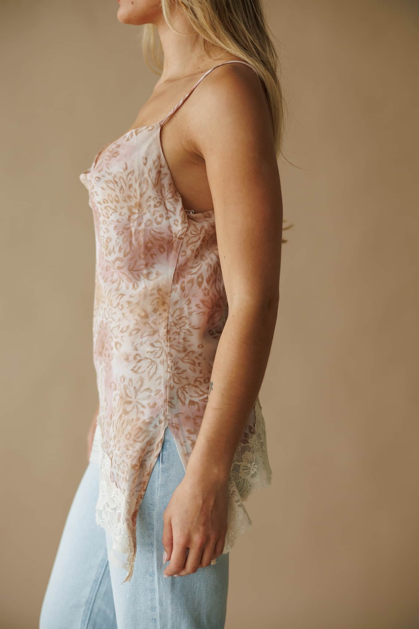 Rose Safari Lace Top
