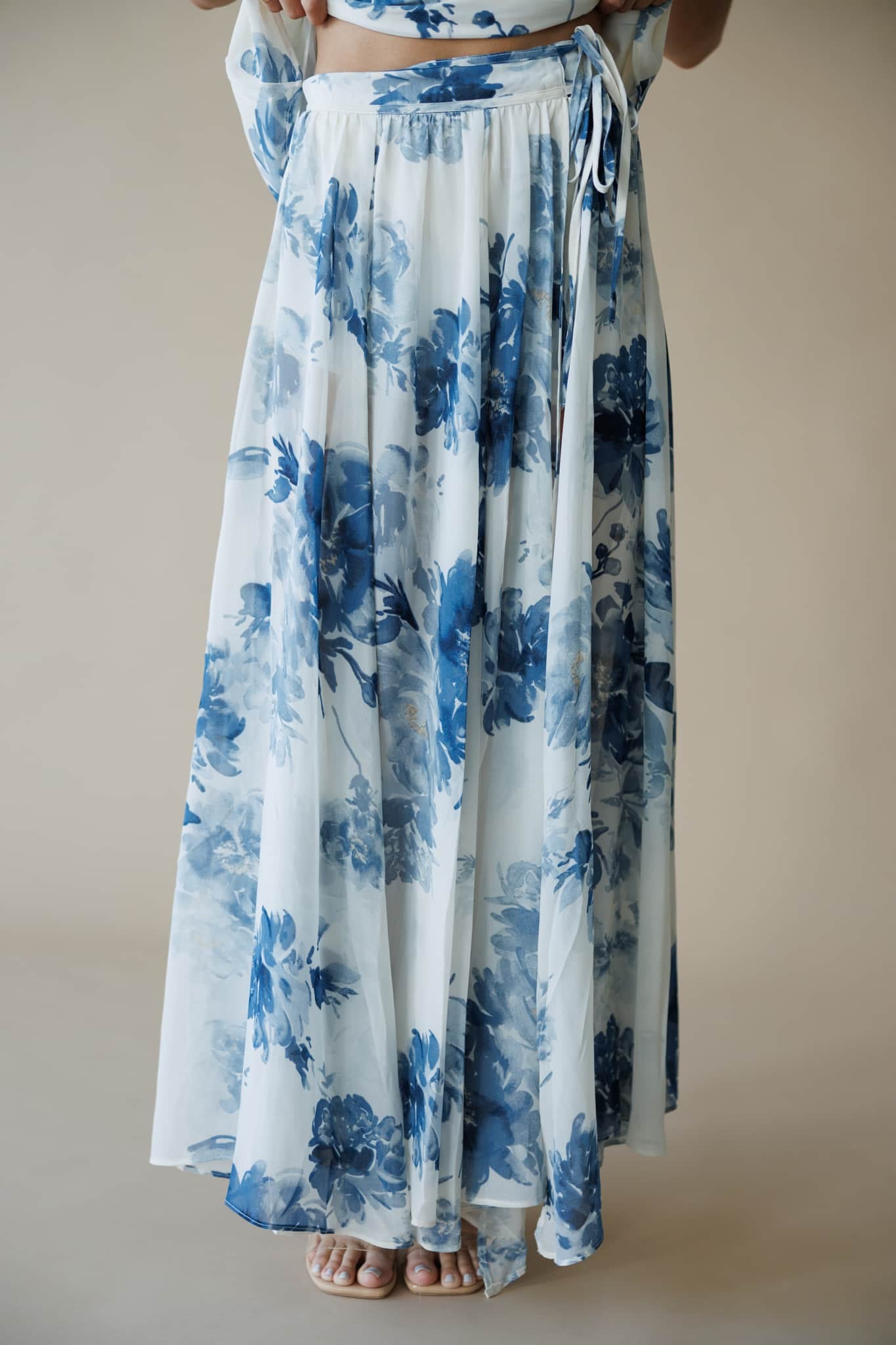 Brushstroke Blooms Skirt