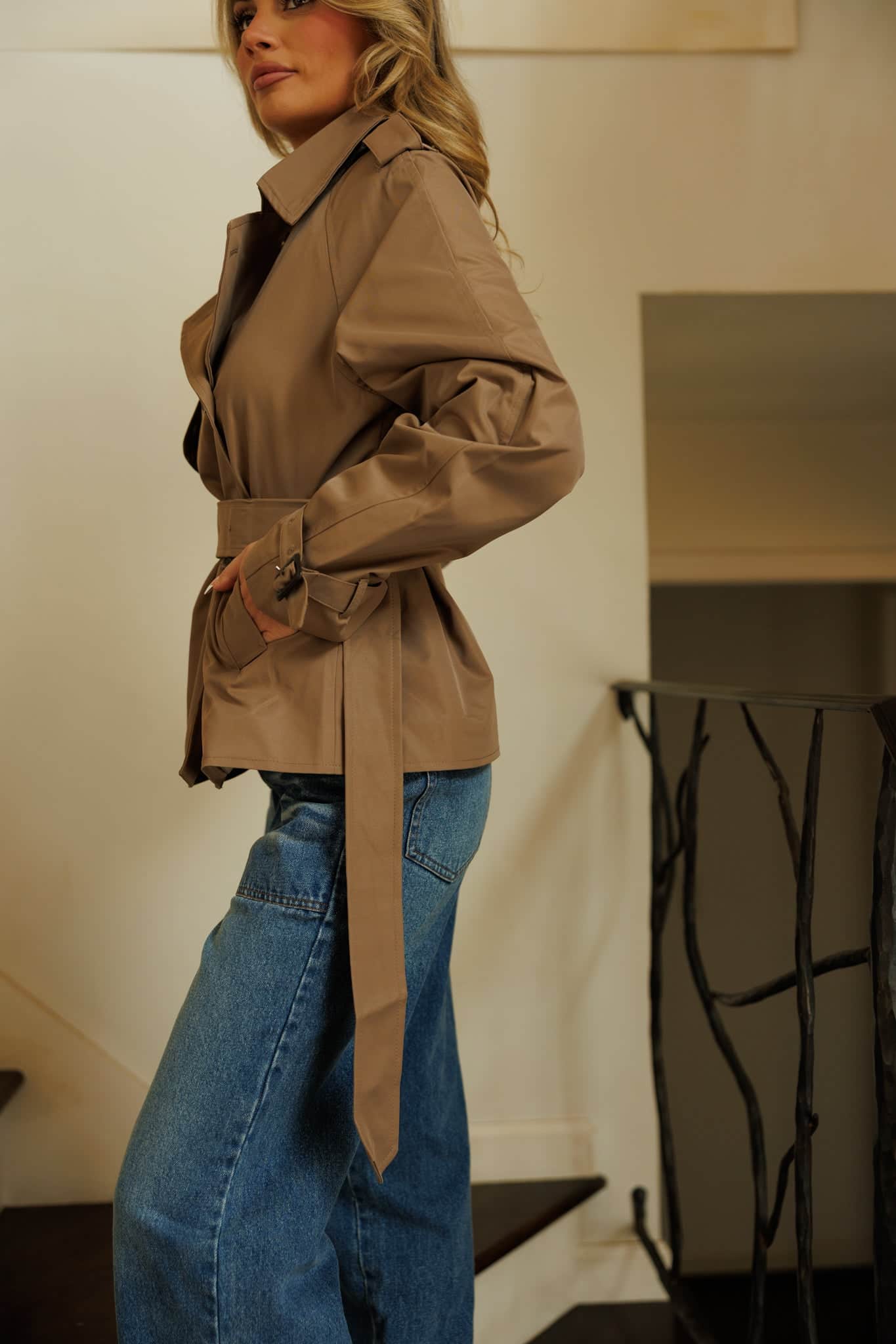 Cab Ride Trench Jacket