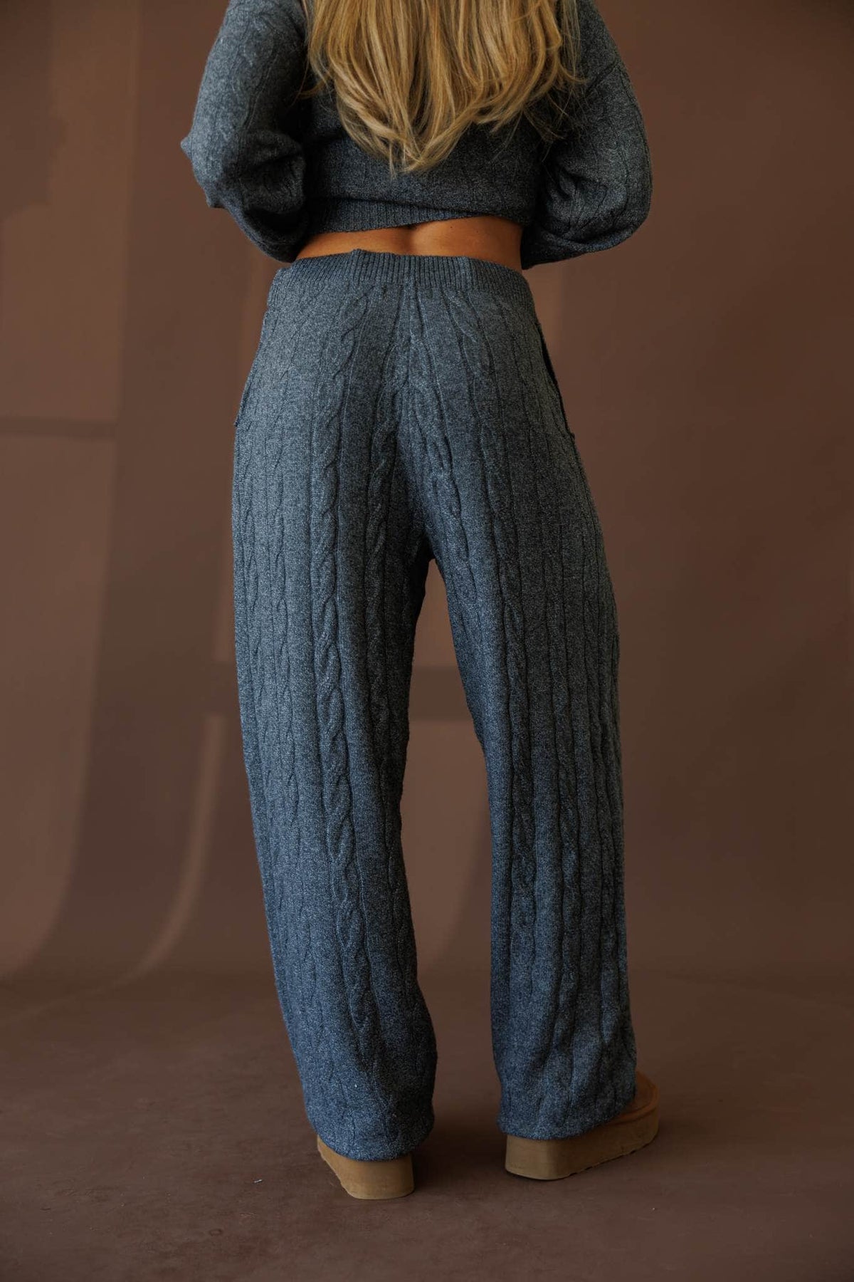 Plaid joggers