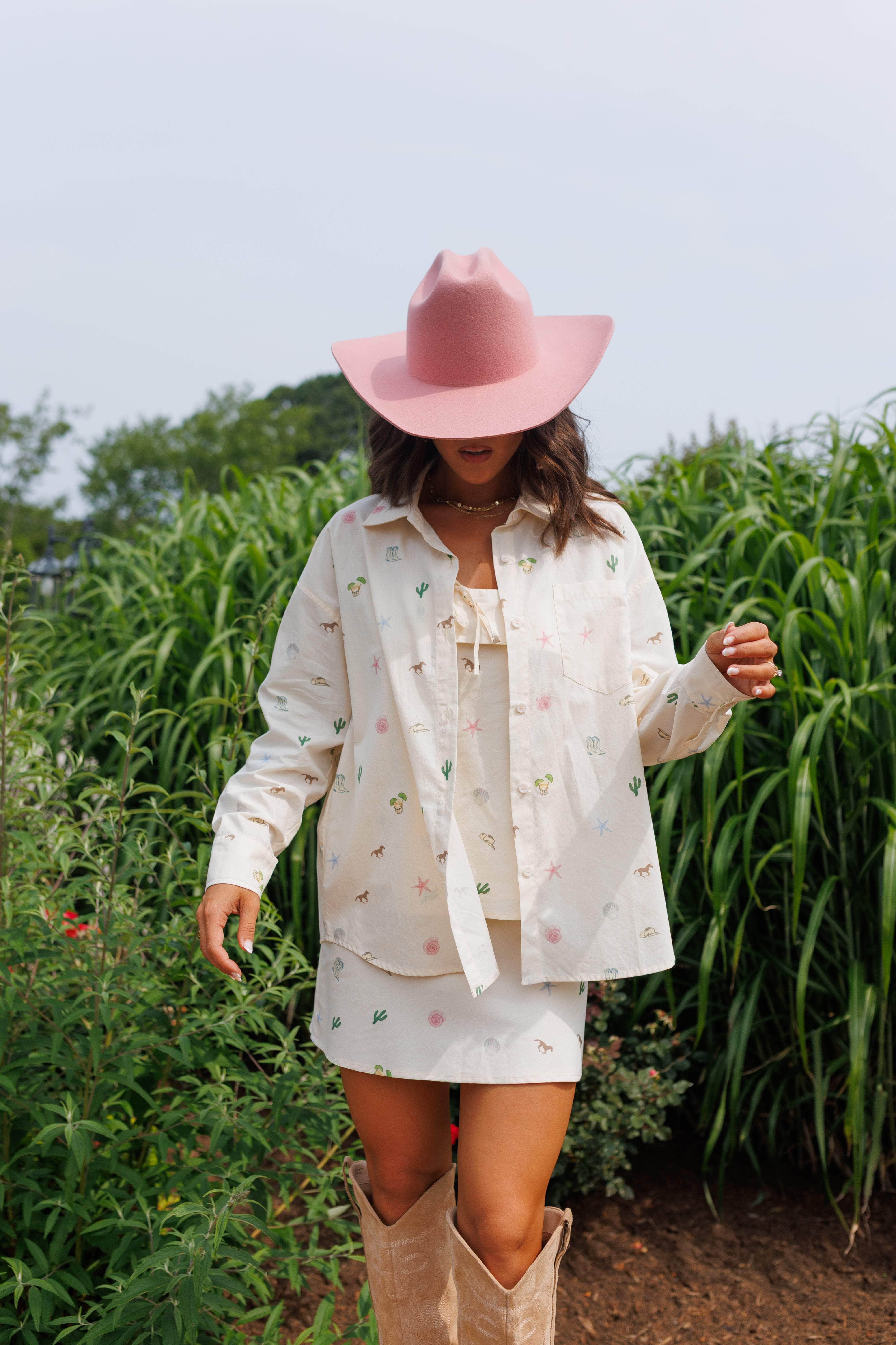 Coastal Cowgirl Oversized Shirt