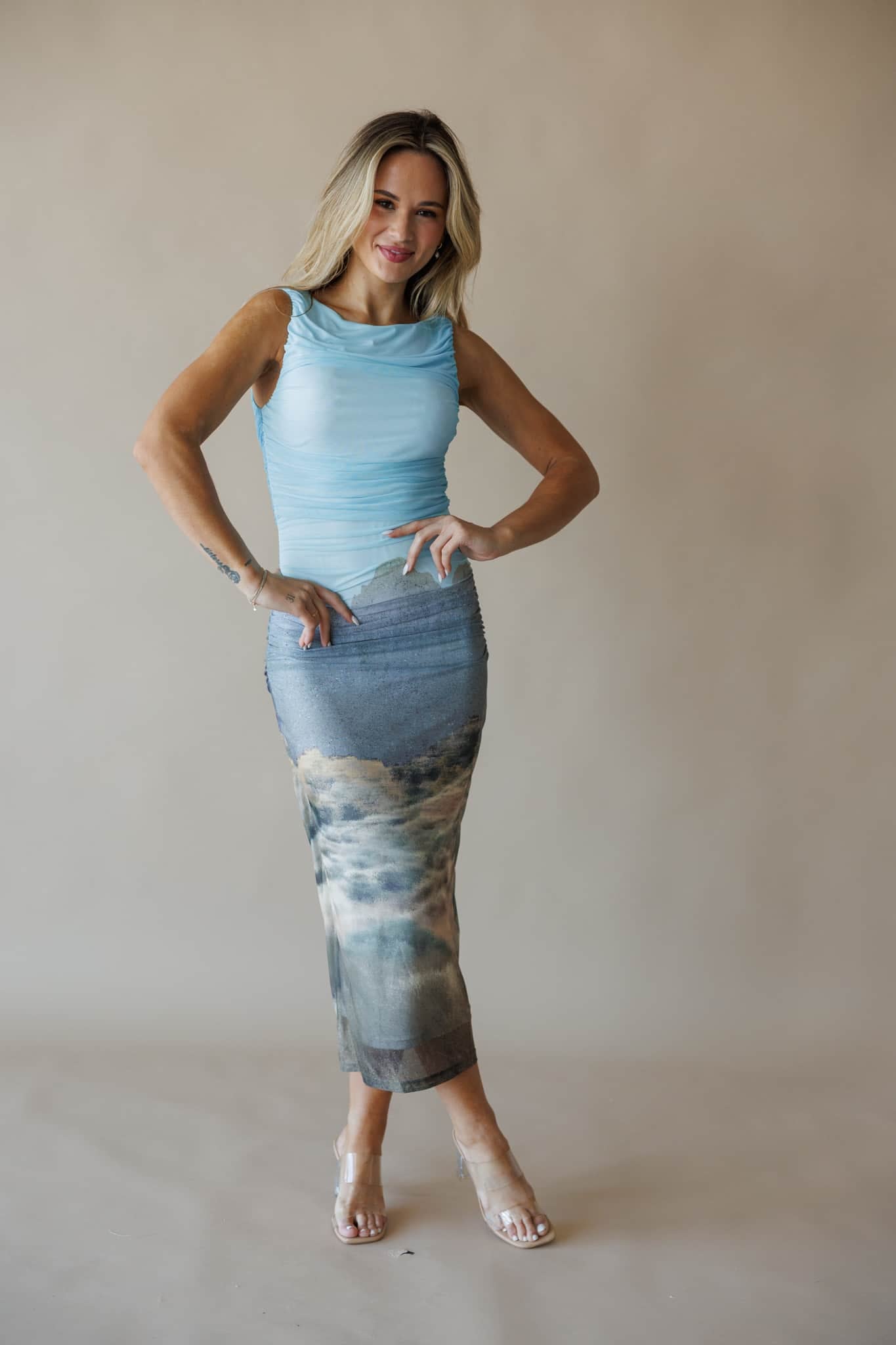 Monet Mirage Maxi Dress