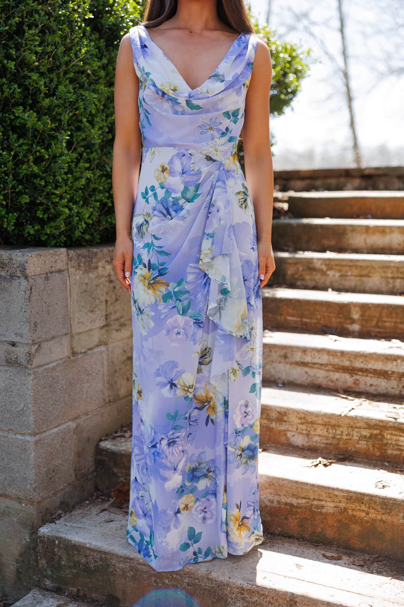In The Lilac Light Dress