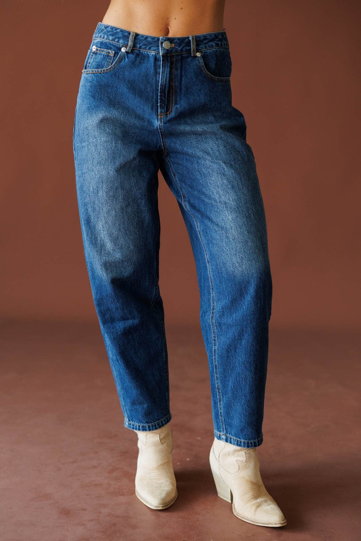 Elmwood Barrel Denim Pants