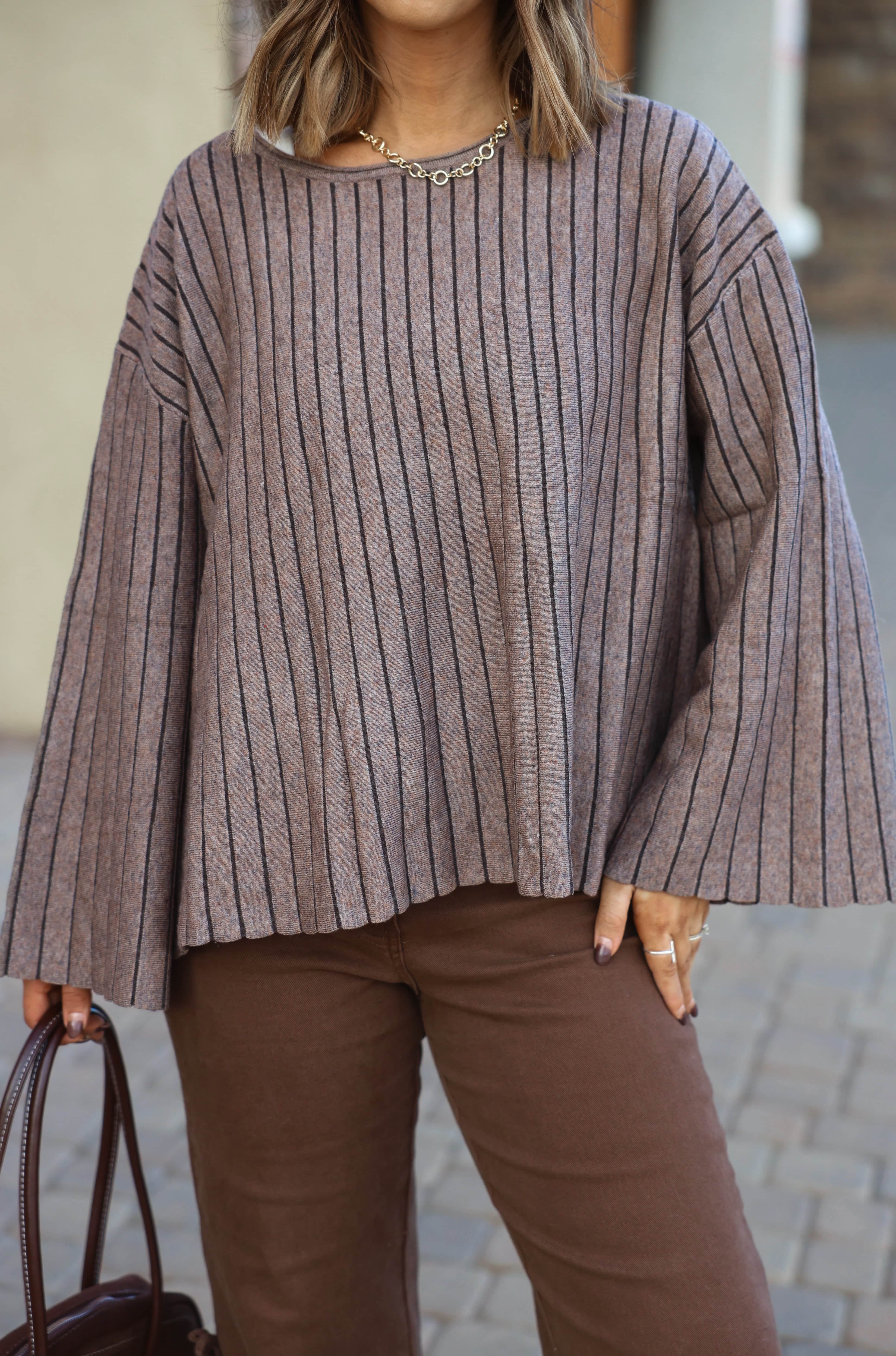 Espresso Lane Sweater