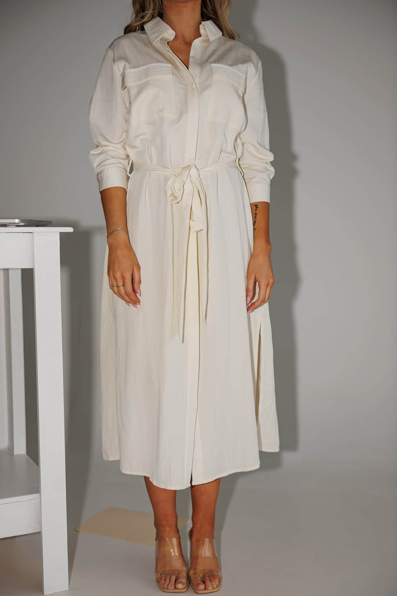 Modern Meeting Midi Dress