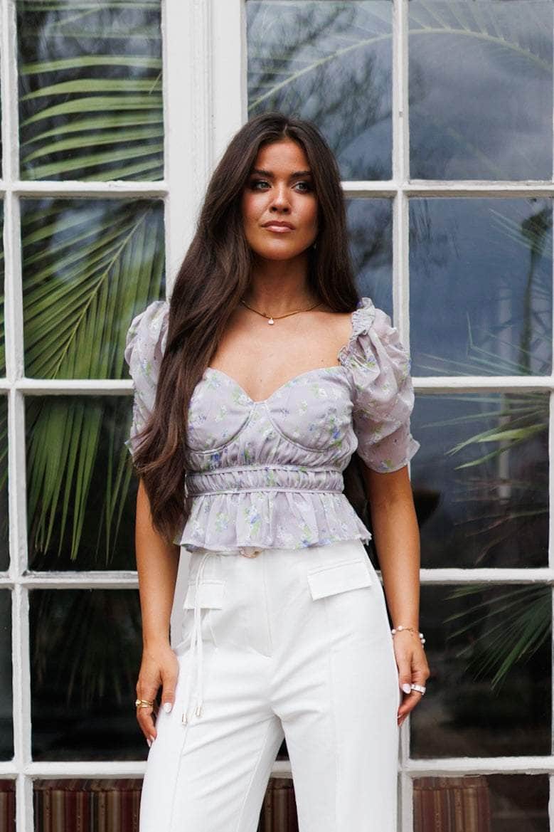 Floral Whimsy Top