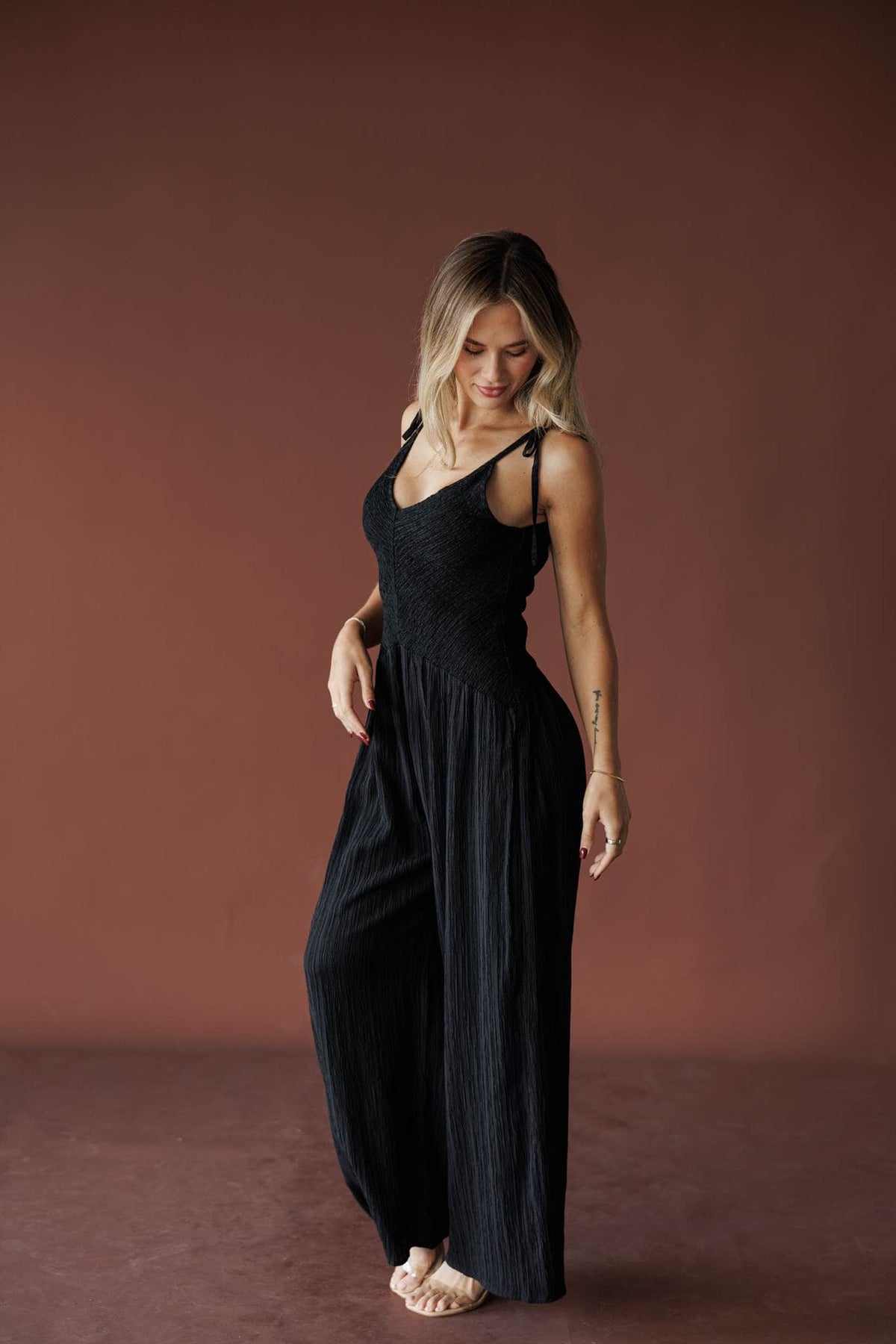 Black jumpsuit