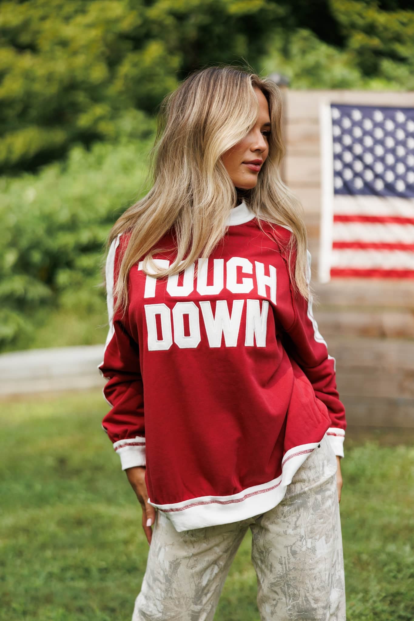 Touch Down Graphic Sweatshirt