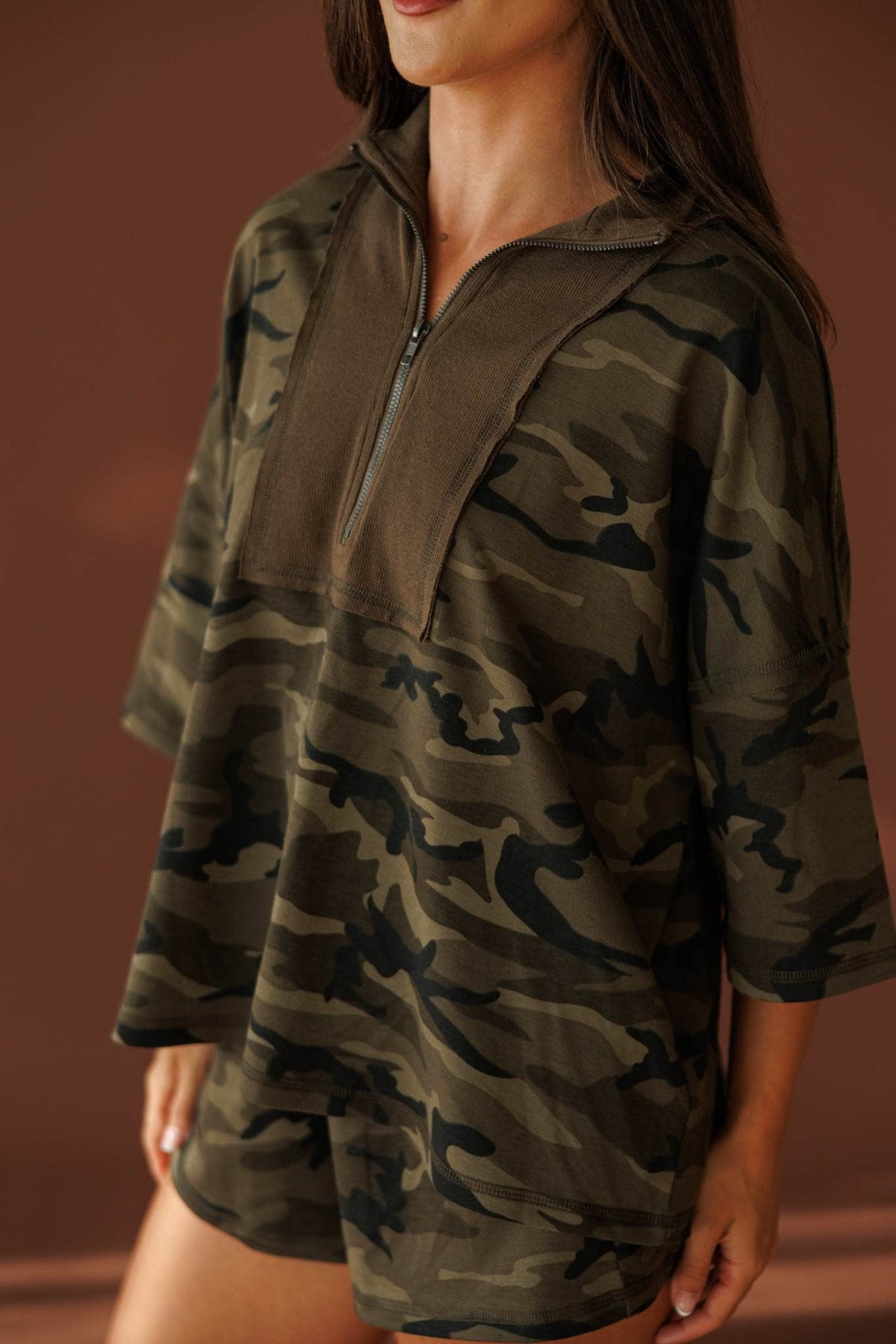 Weekend Warrior Camo Rugby Top
