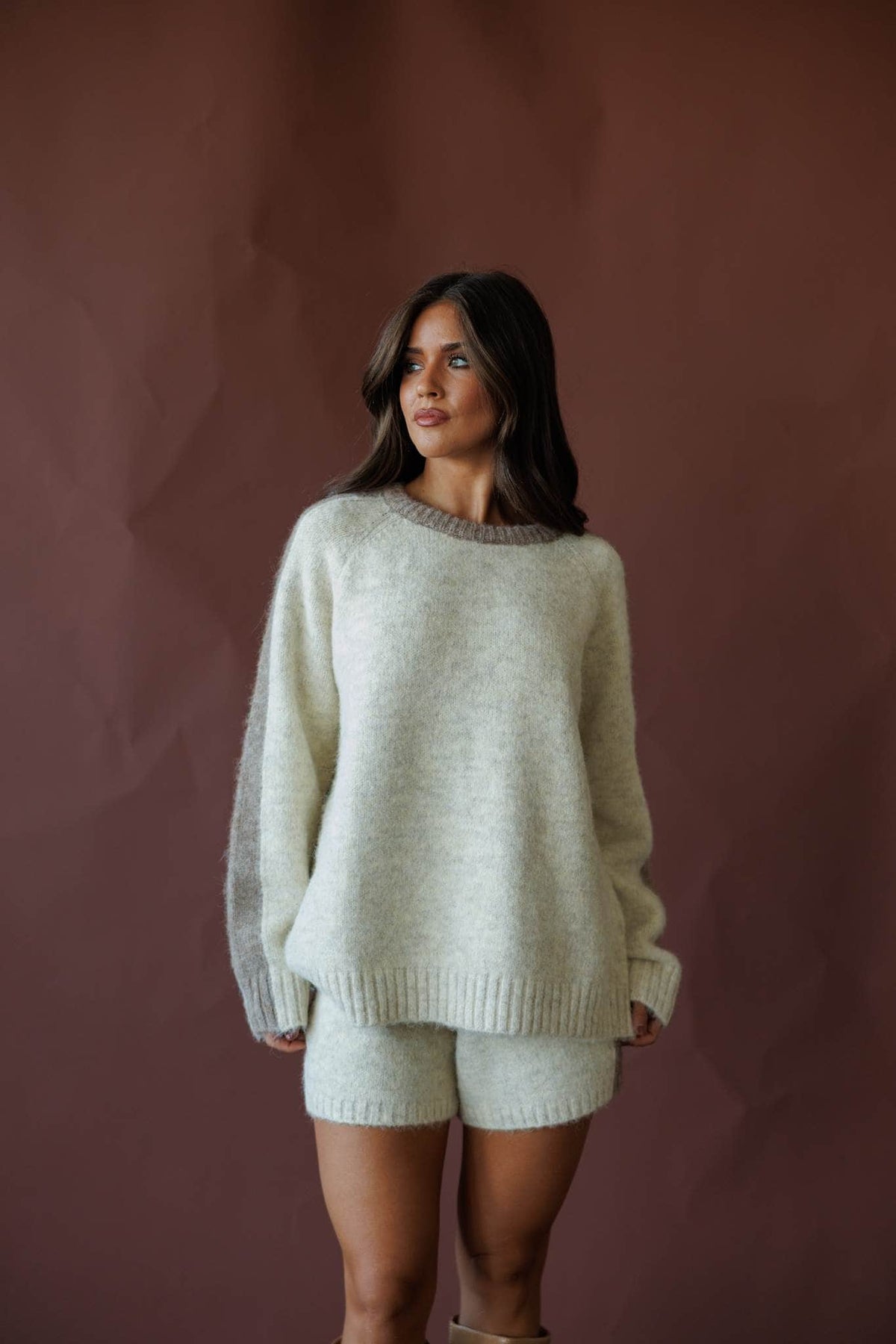 Knit sweater
