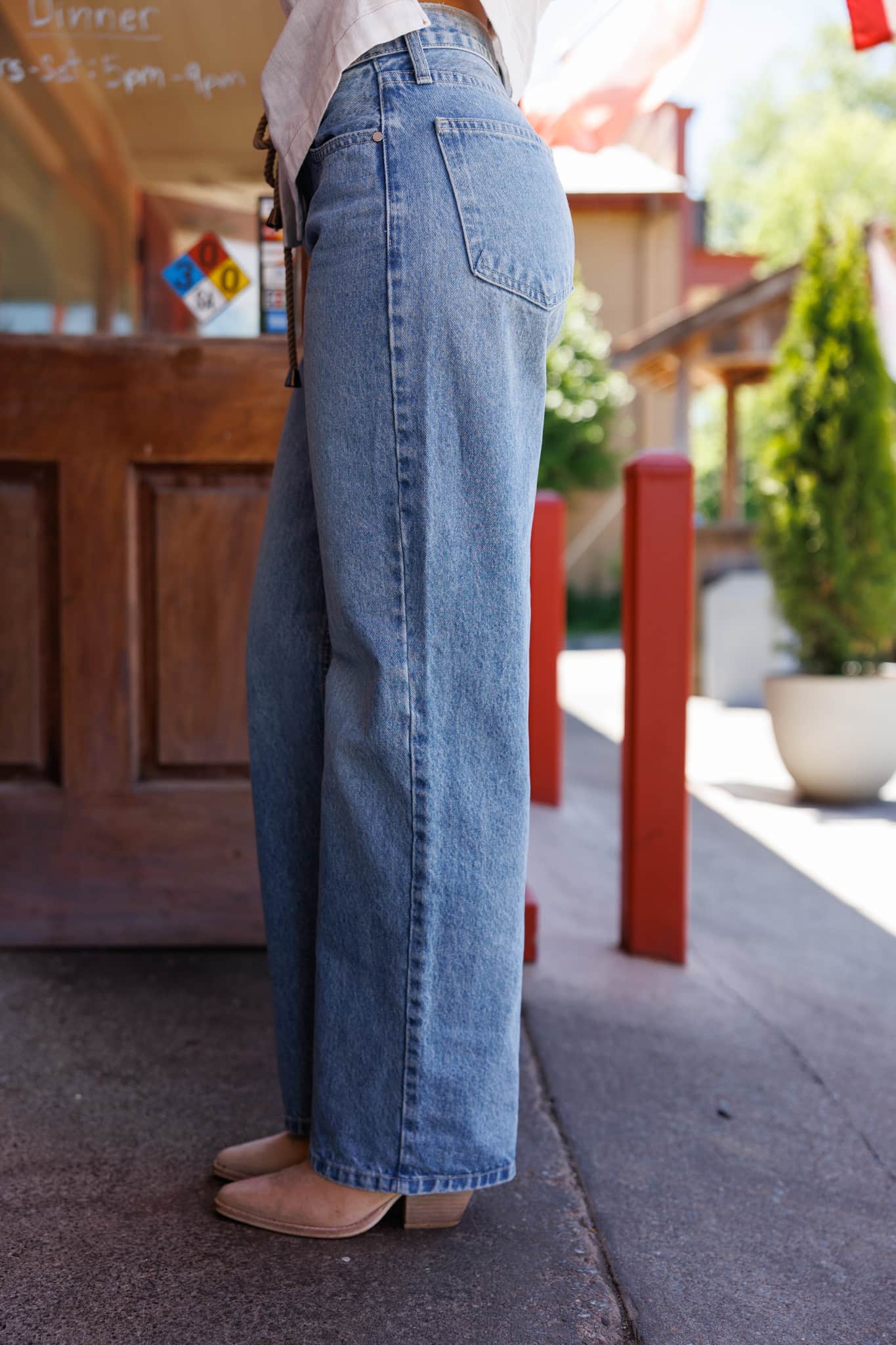 Just Black Sunday Straight Jean