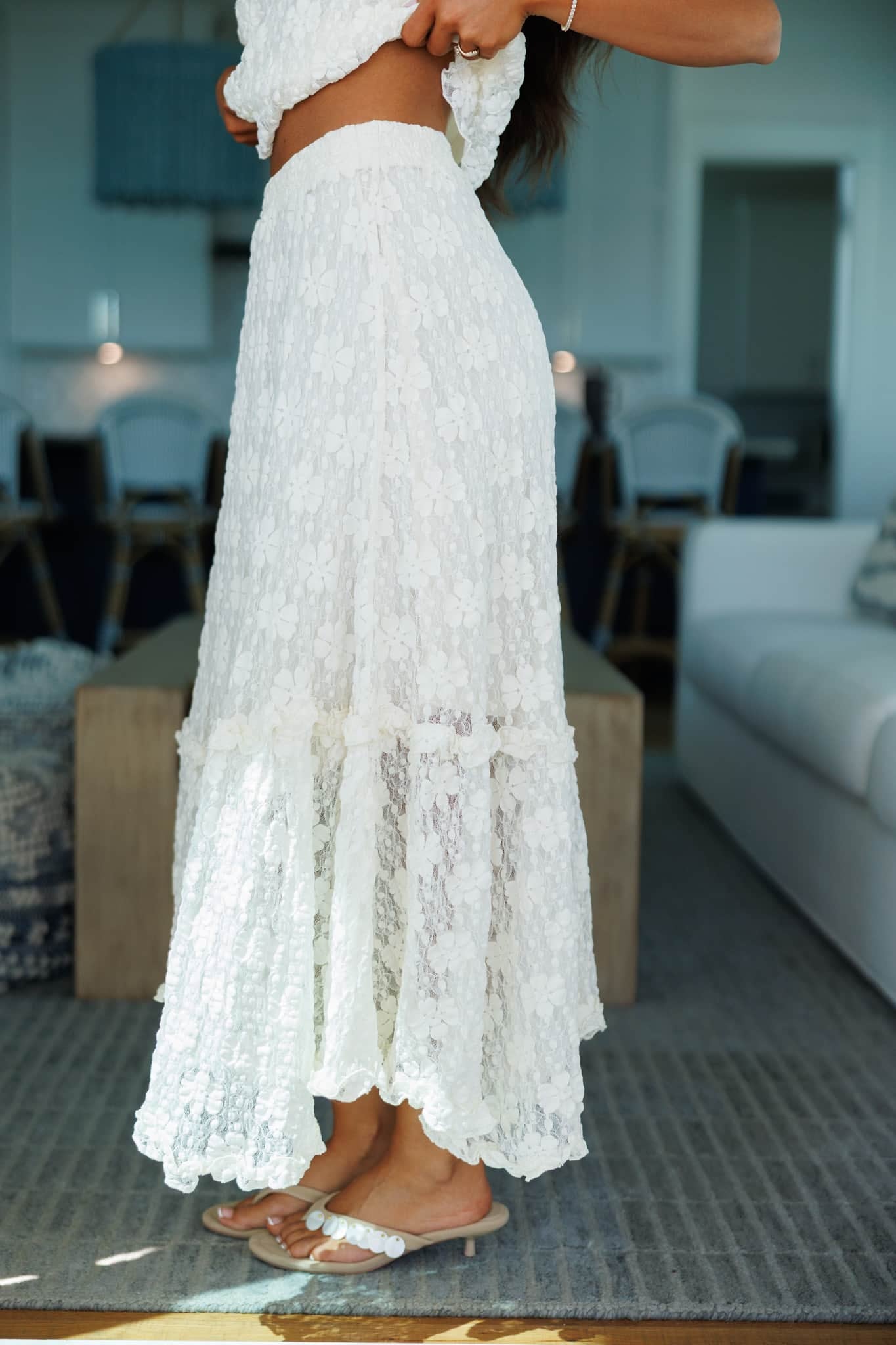 White Haven Lace Skirt