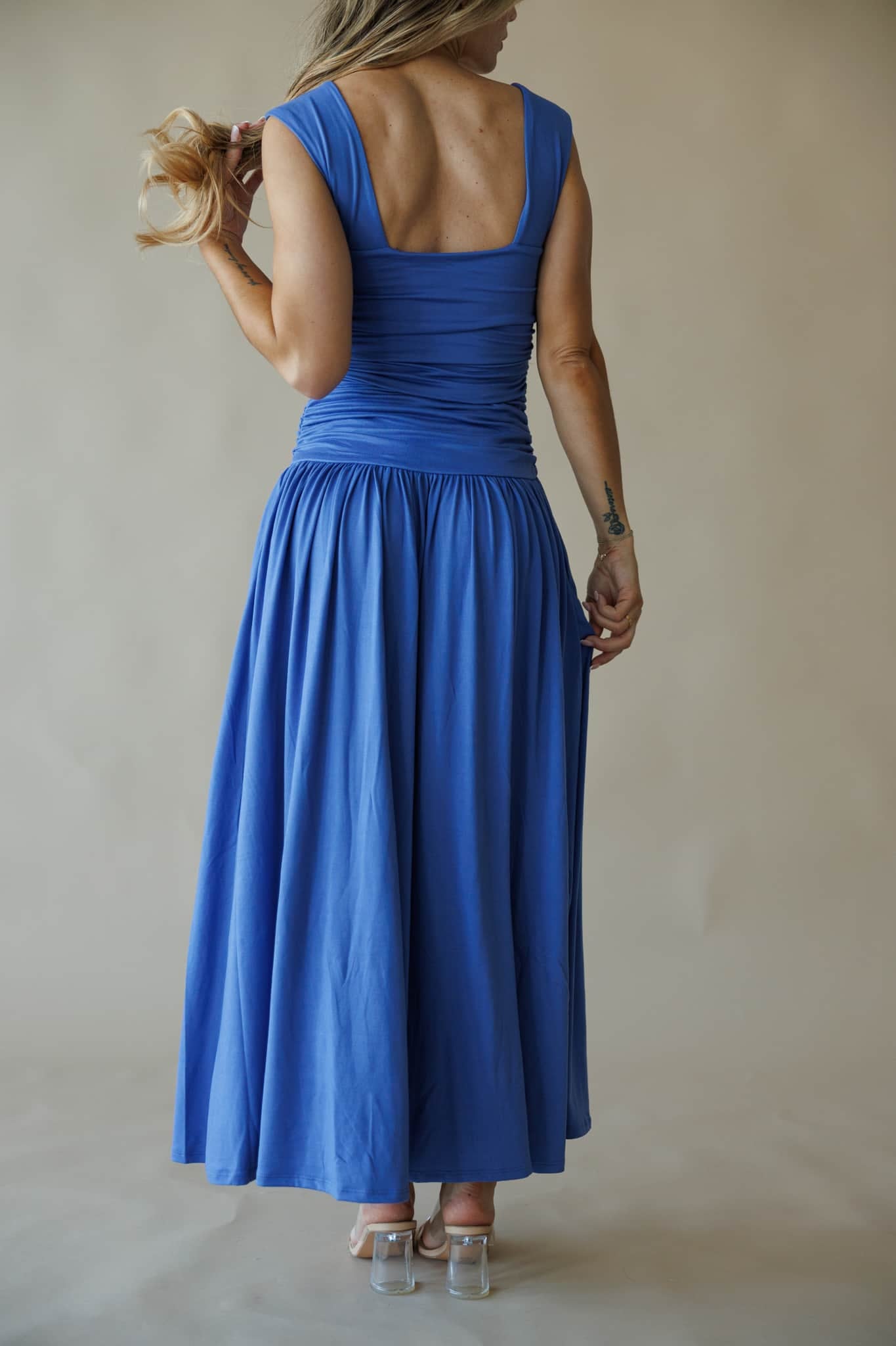 Ruched Maxi Dress