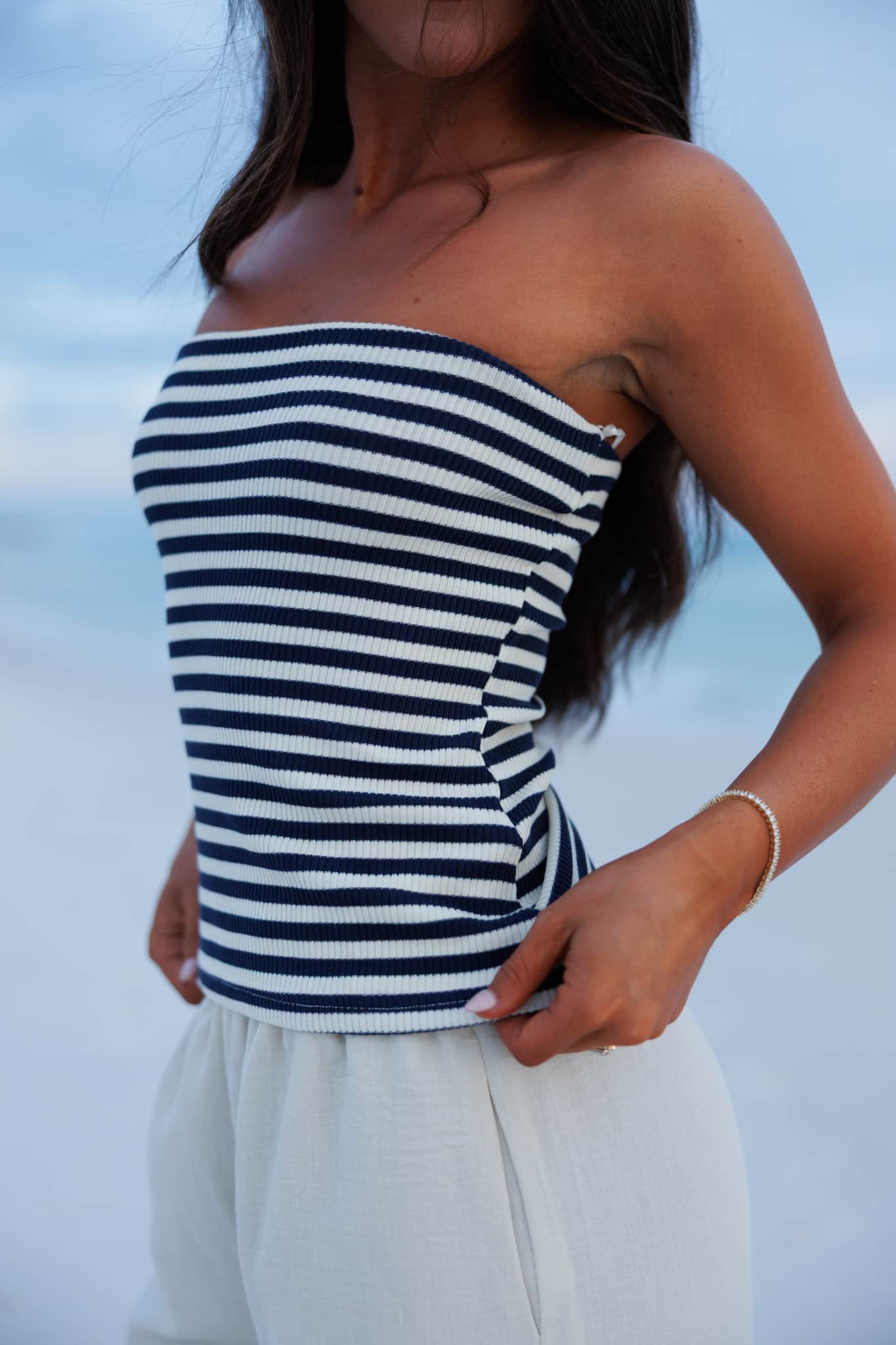 Tidal Stripe Top
