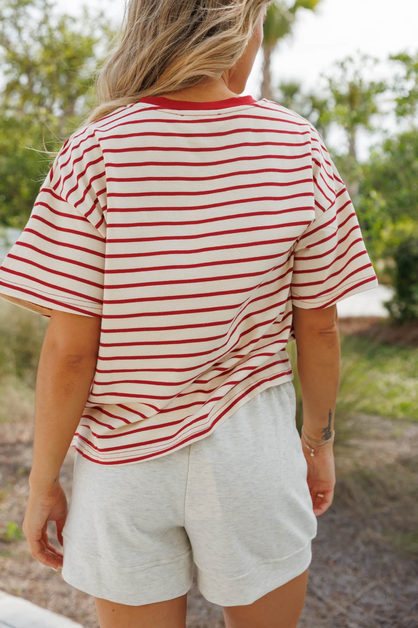 Stripe Society Tee