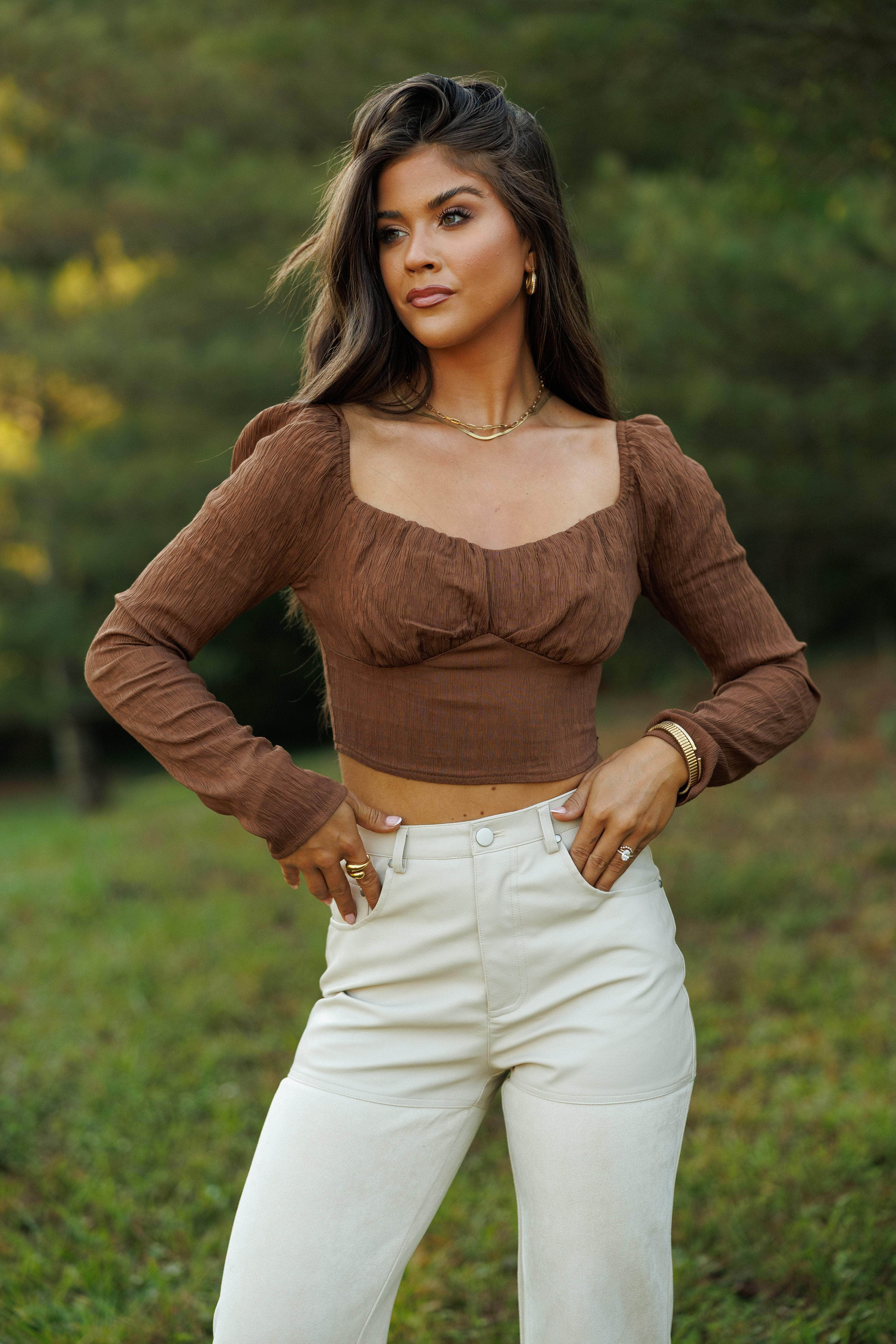 Latte Love Top