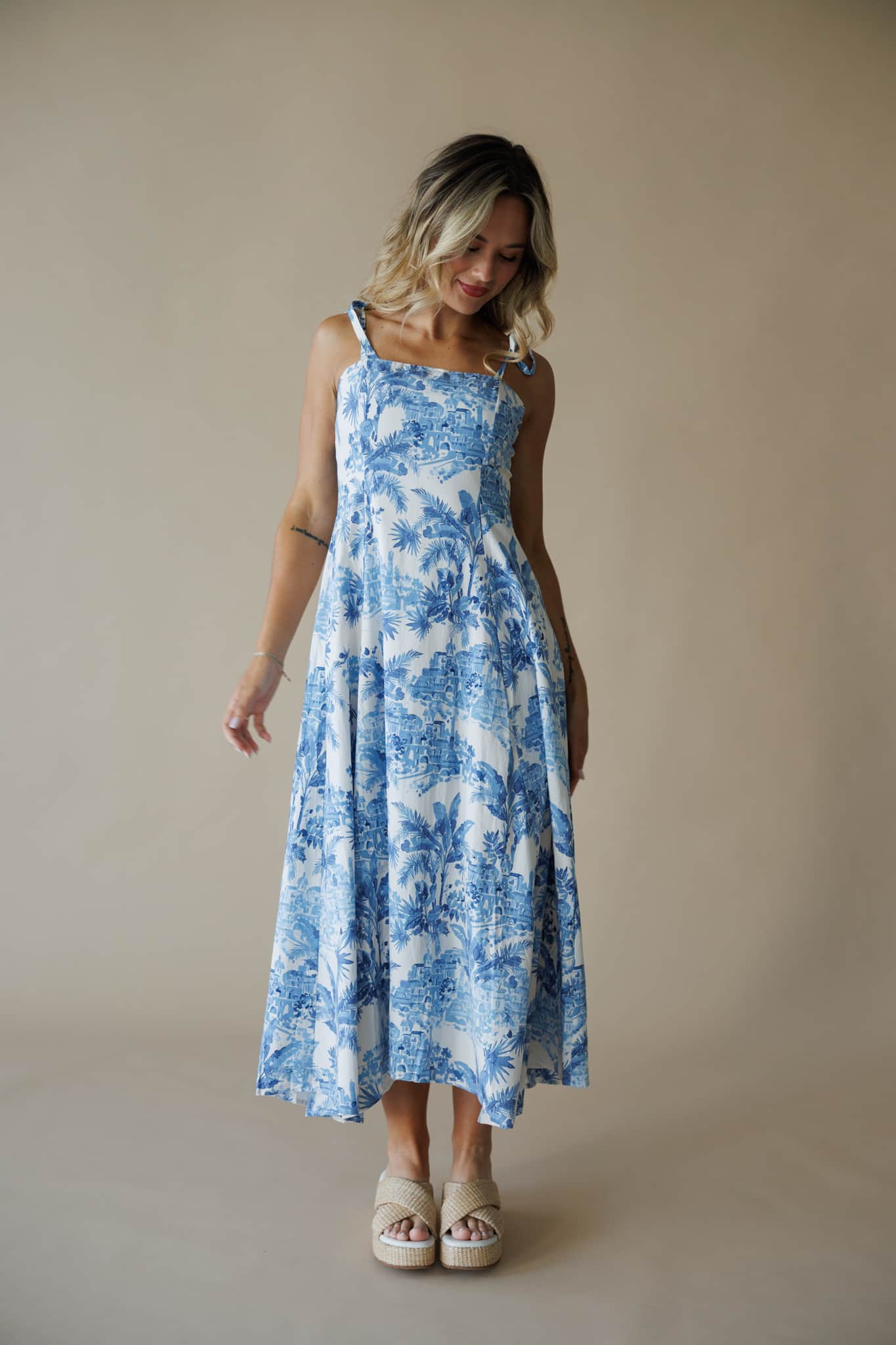 Mediterranean Daydream Maxi Dress