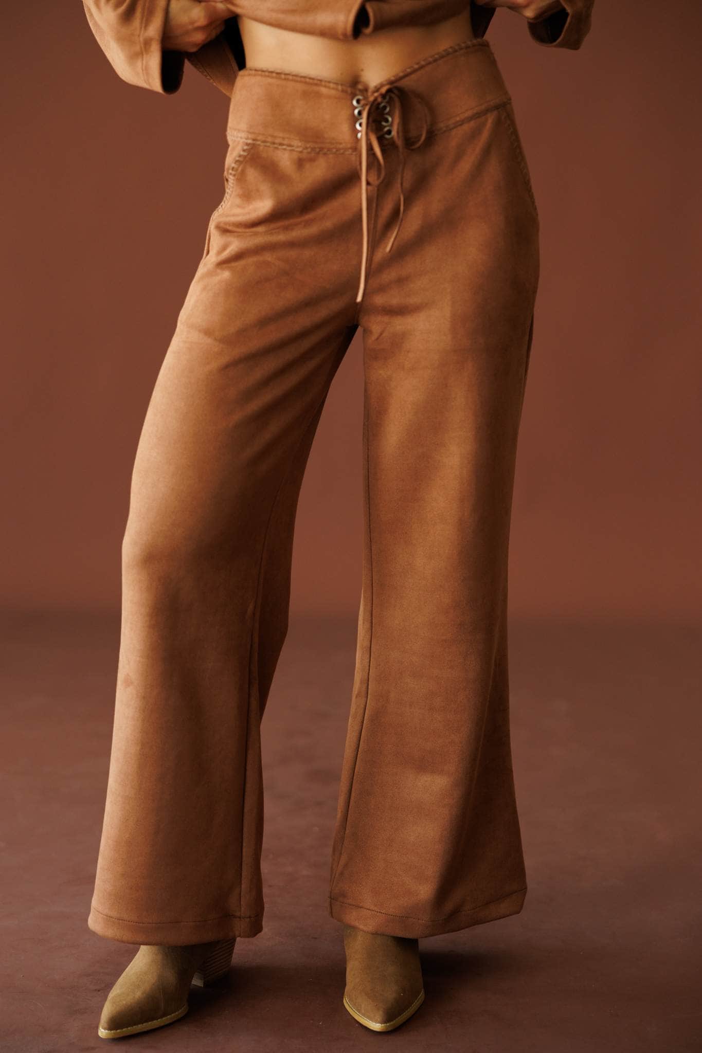 Modern Cowgirl Suede Pants