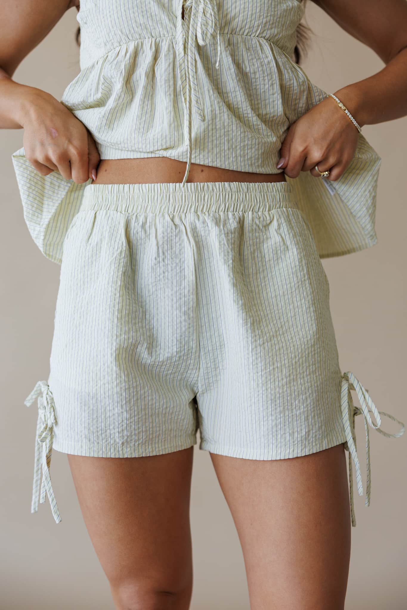 Buttercup Striped Shorts