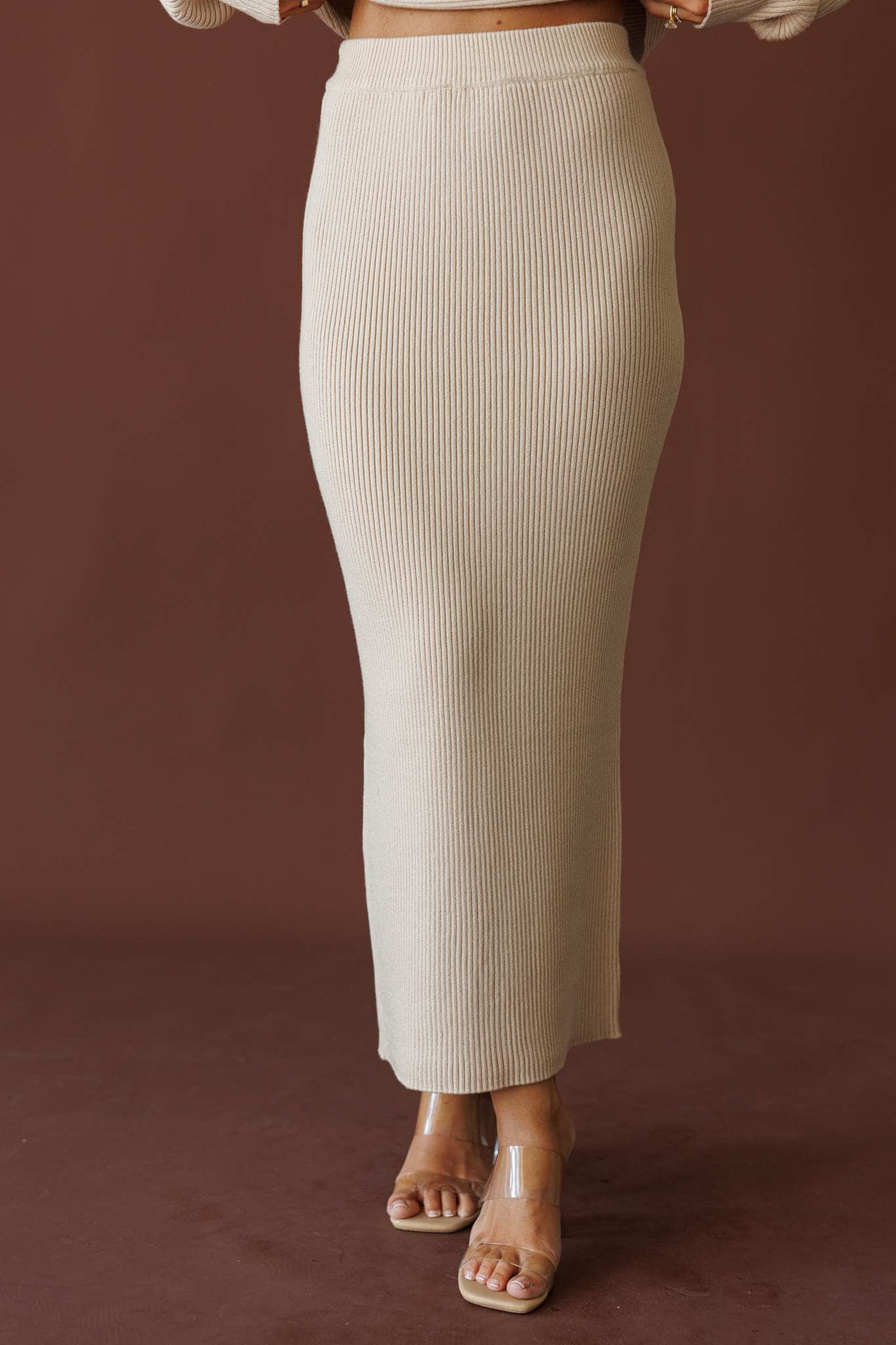 Fall In Love Knit Skirt