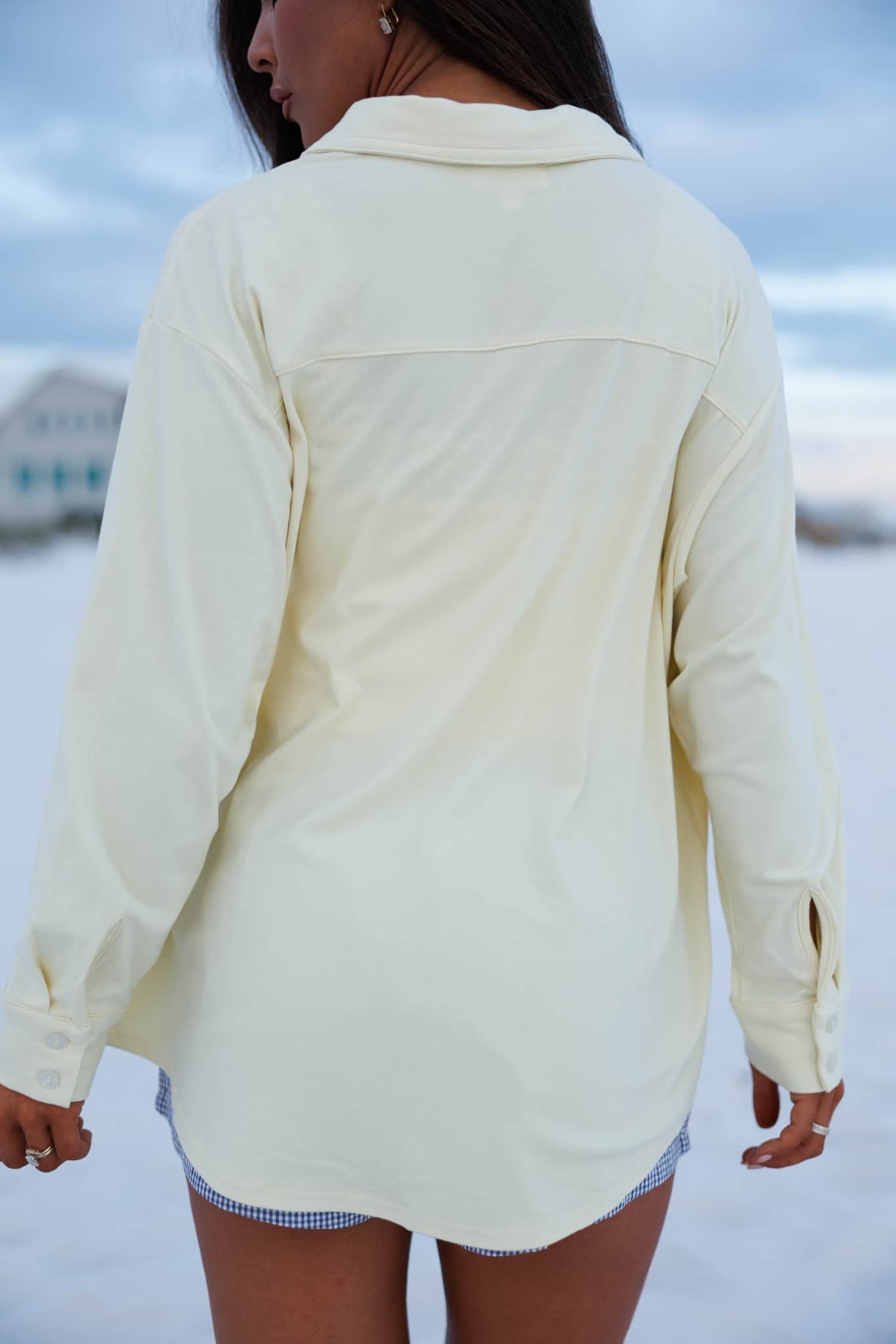 Butter Button Down Jersey Shirt