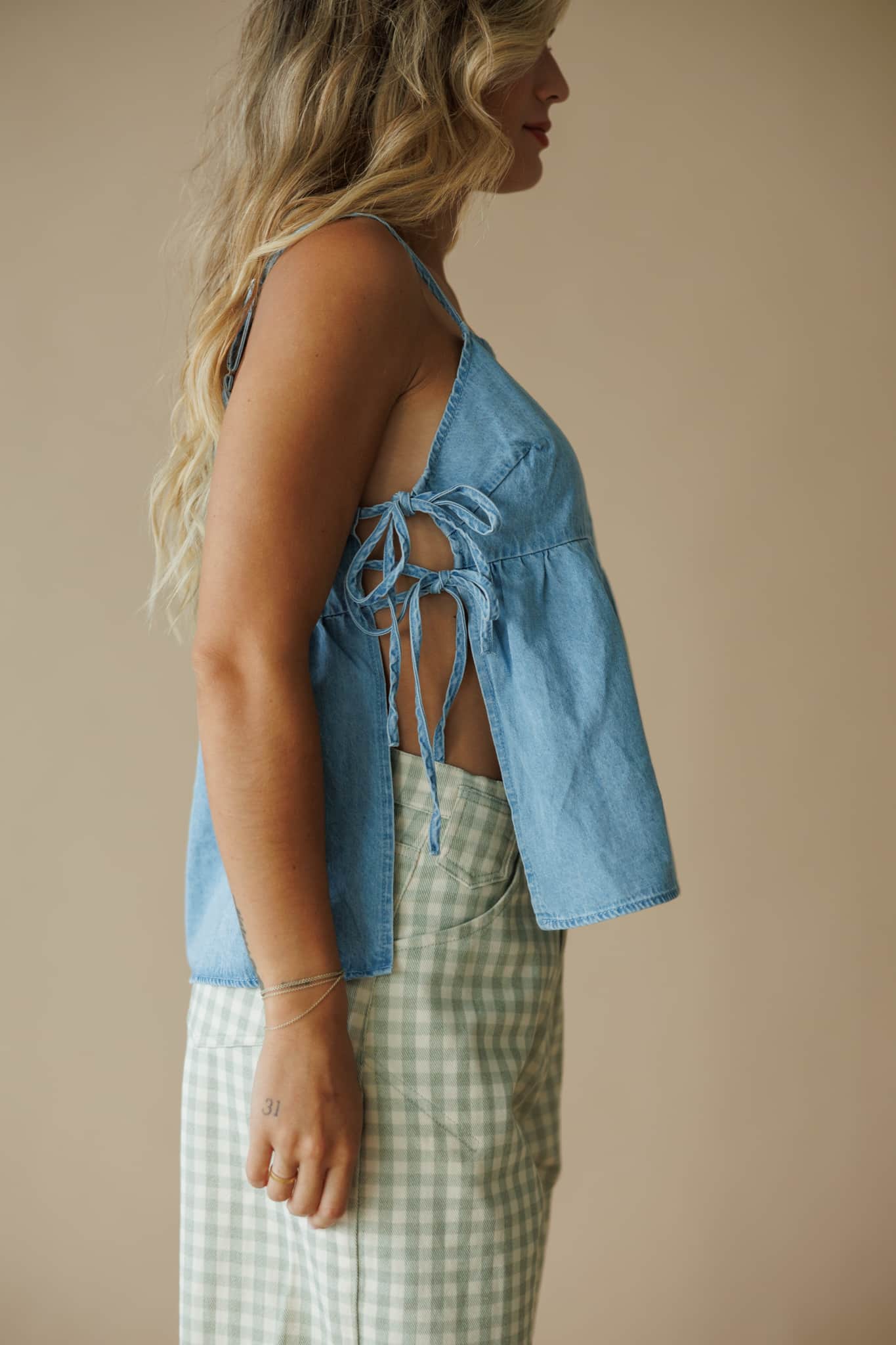 Chambray Crush Top