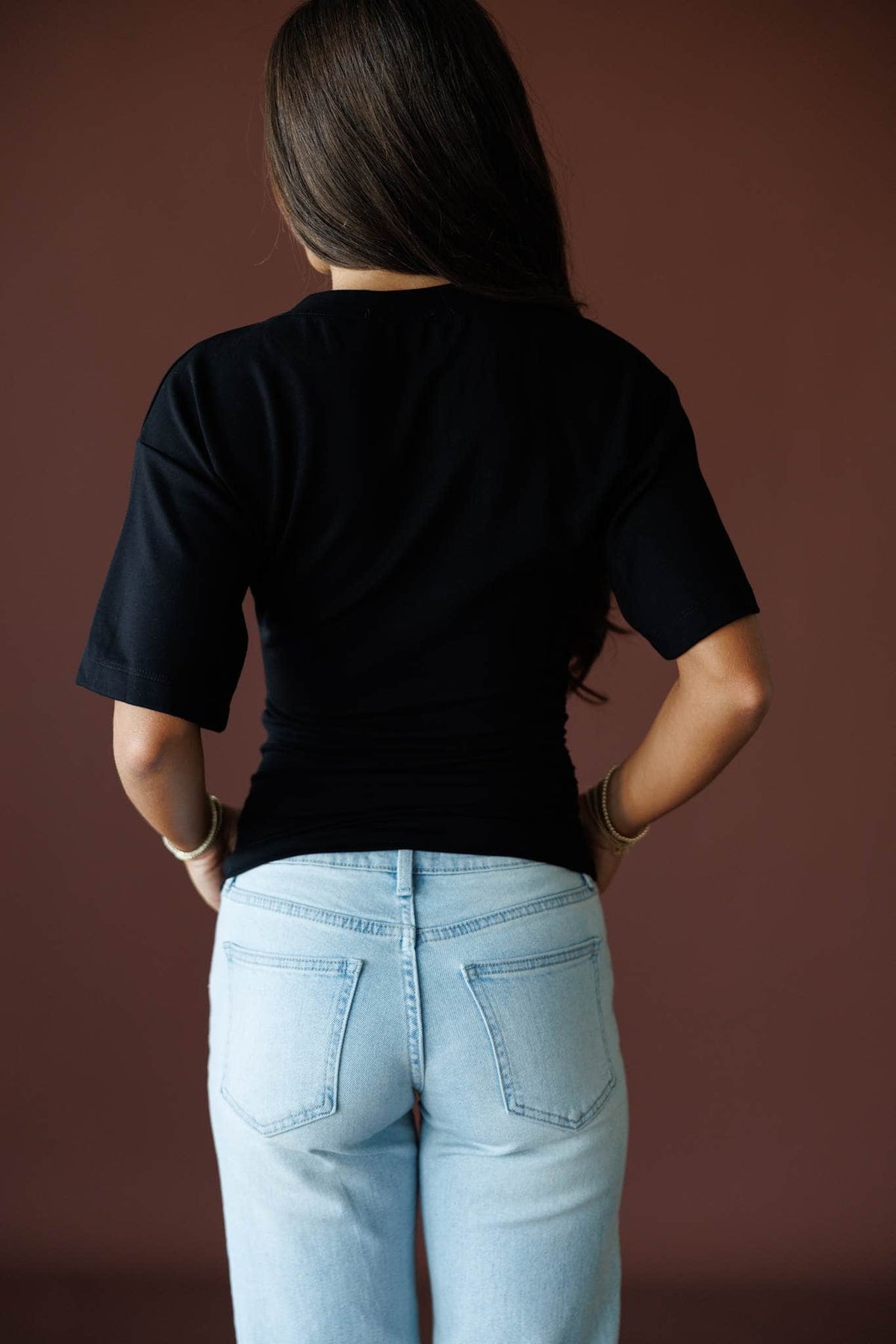 One Sided Ruched Tee