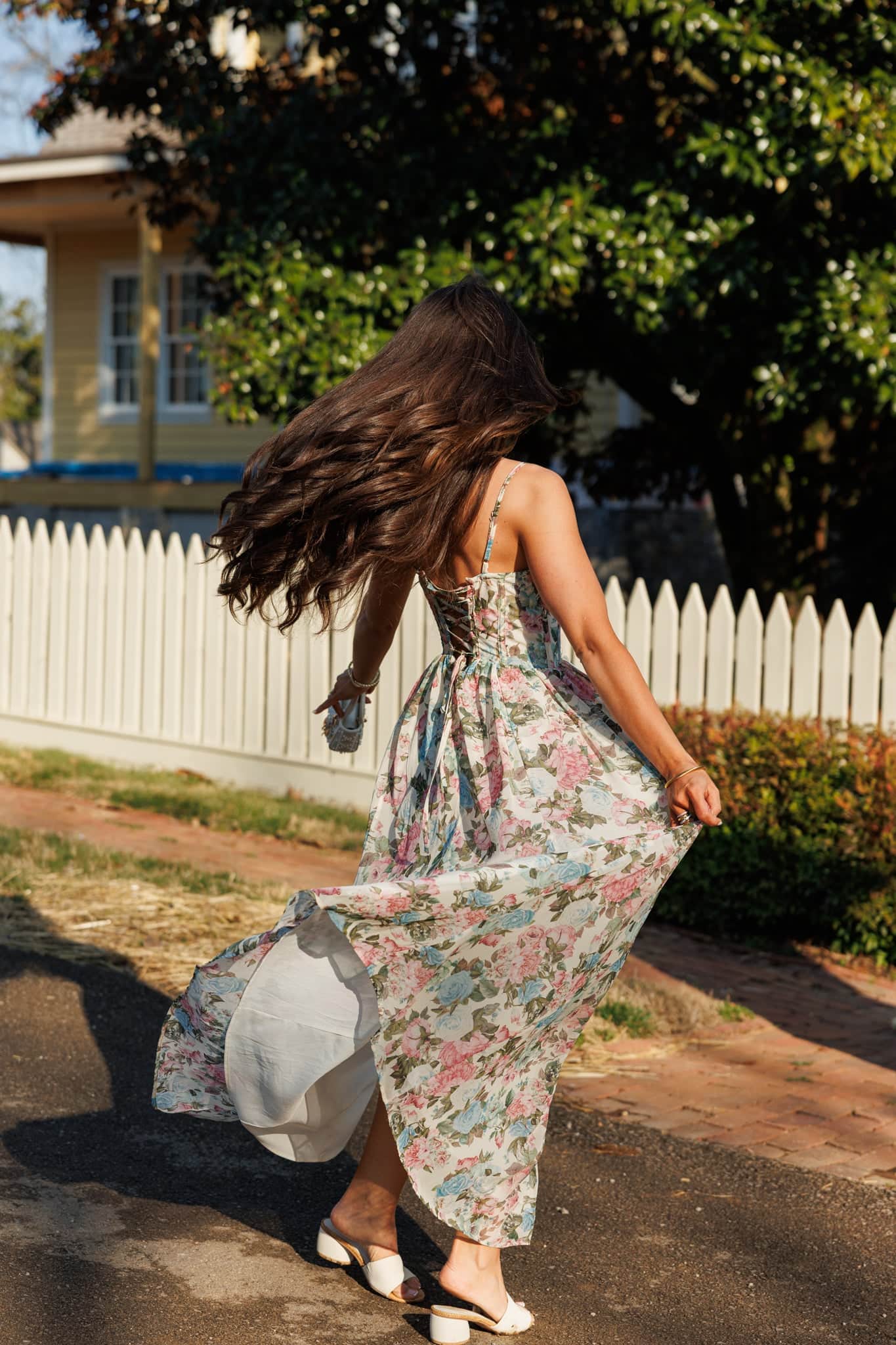 Petal Promenade Maxi Dress