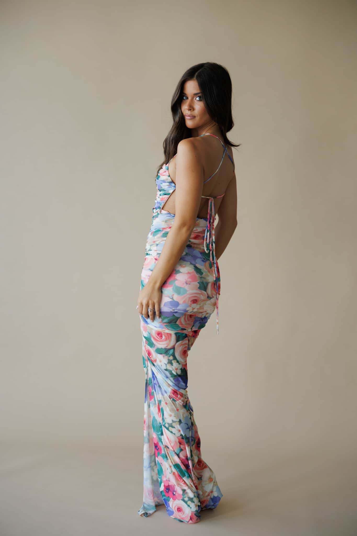 Petal Rush Maxi Dress