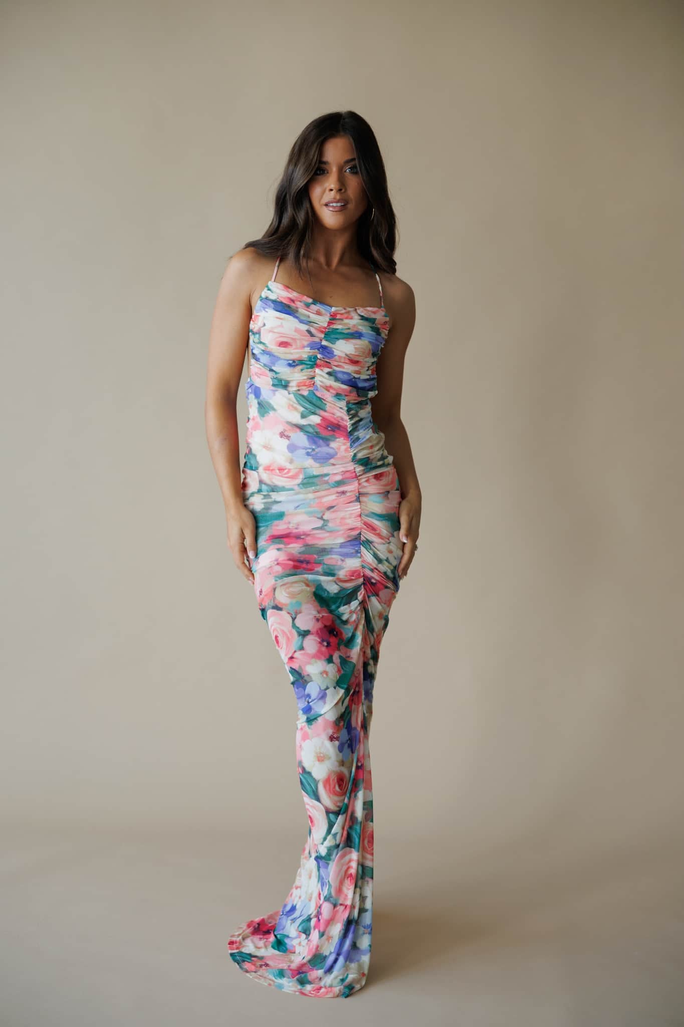 Petal Rush Maxi Dress