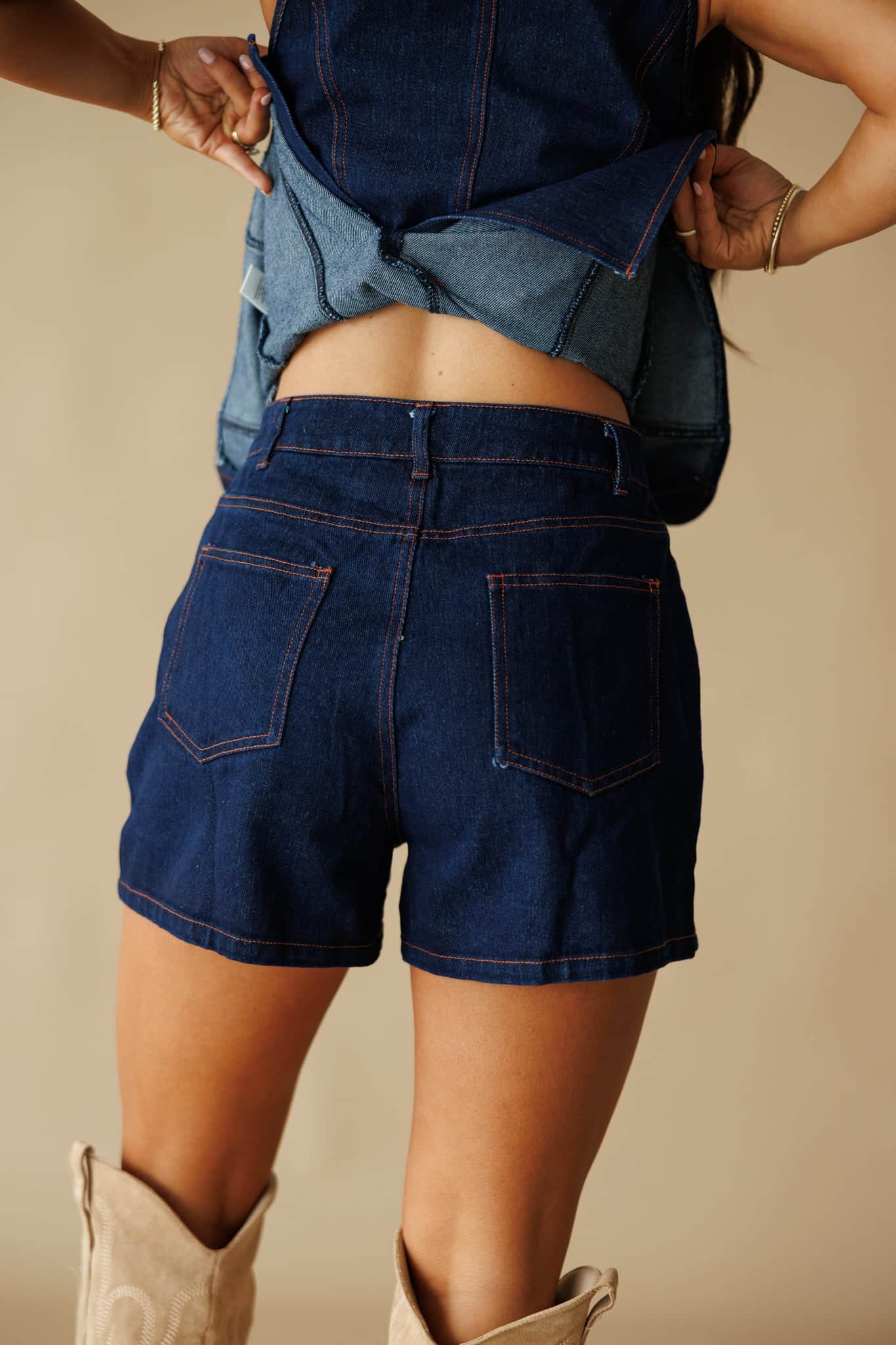 Encore Nights Denim Shorts