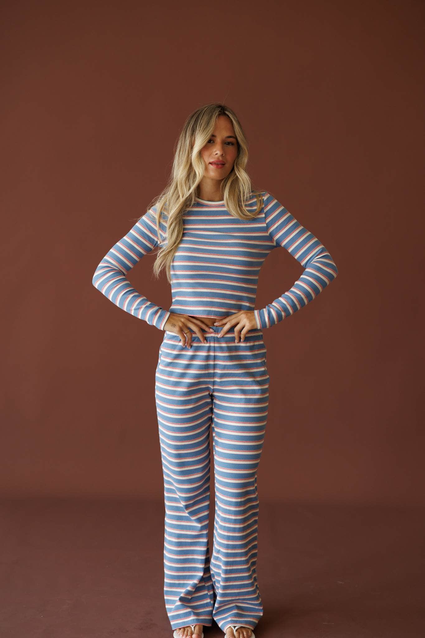 Lake Day Striped Top