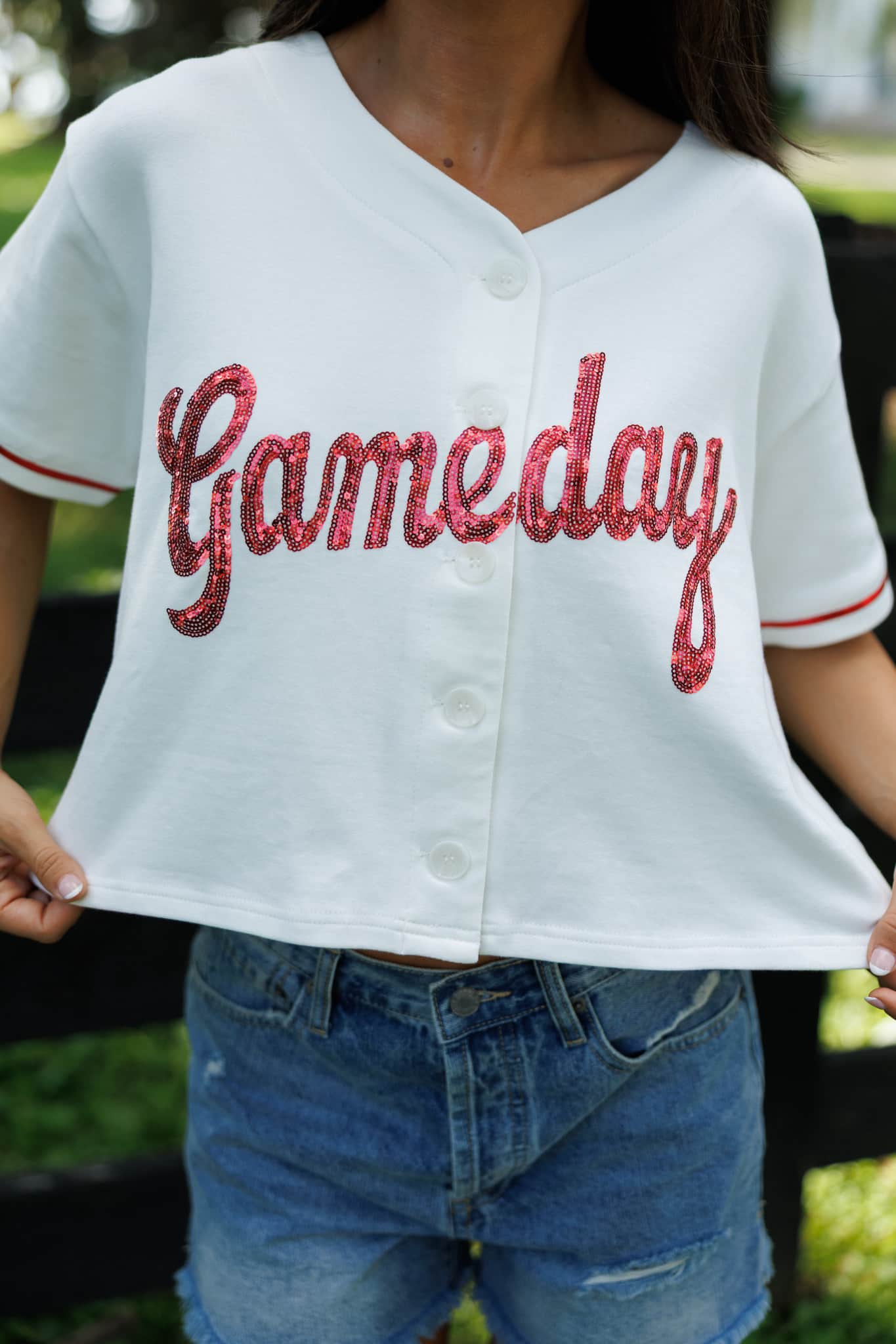 Game Day Jersey Top
