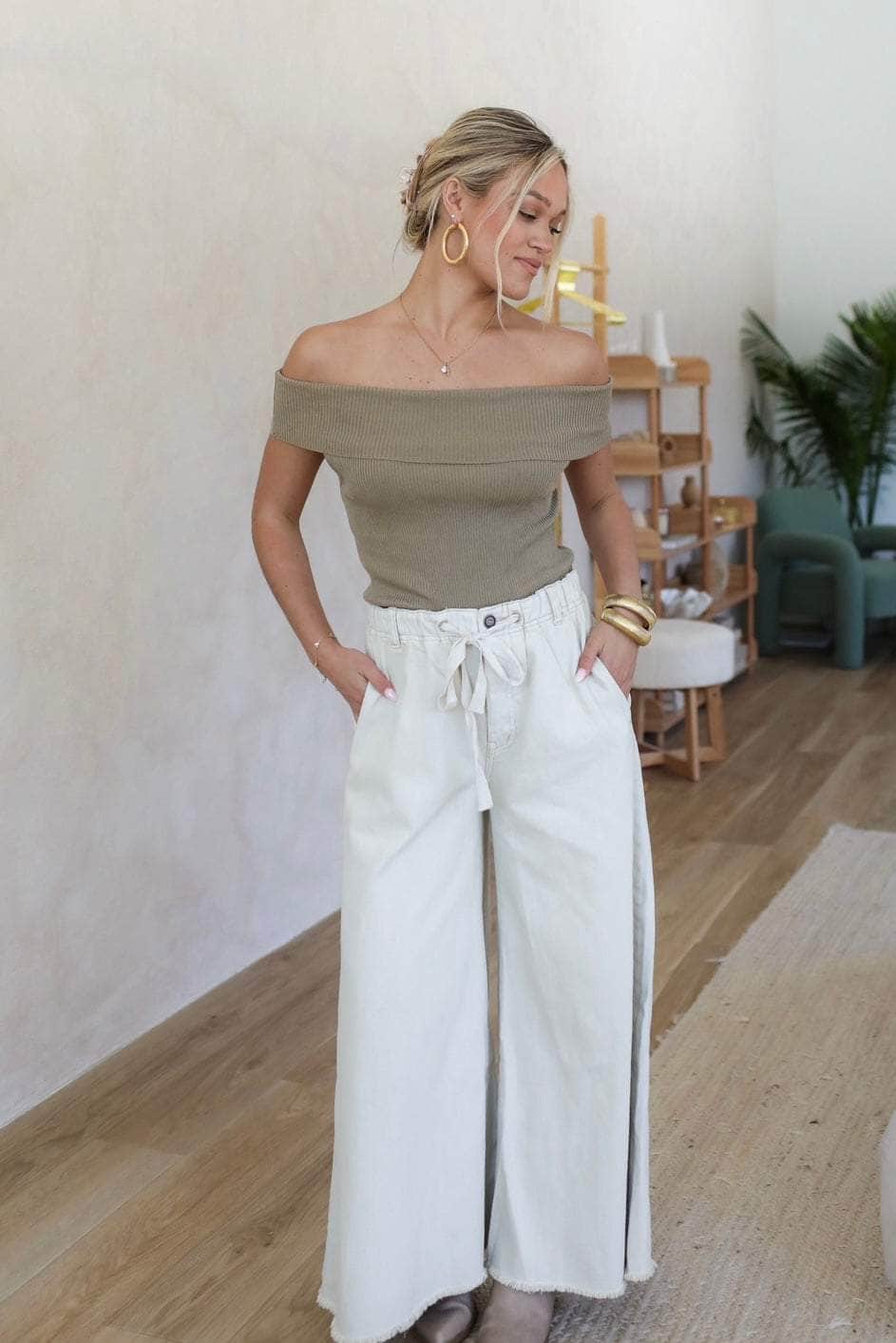 Sky Wide Leg Denim