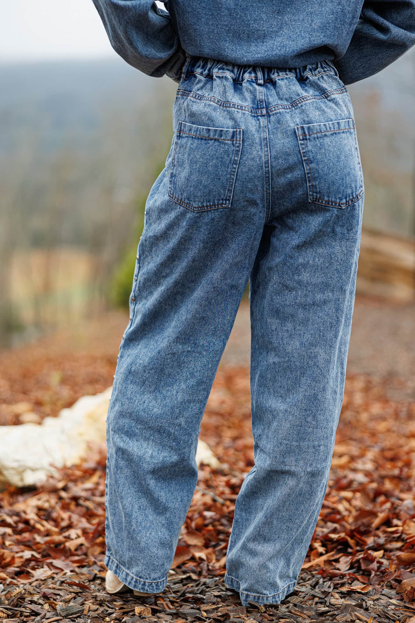 Studded Denim Jean