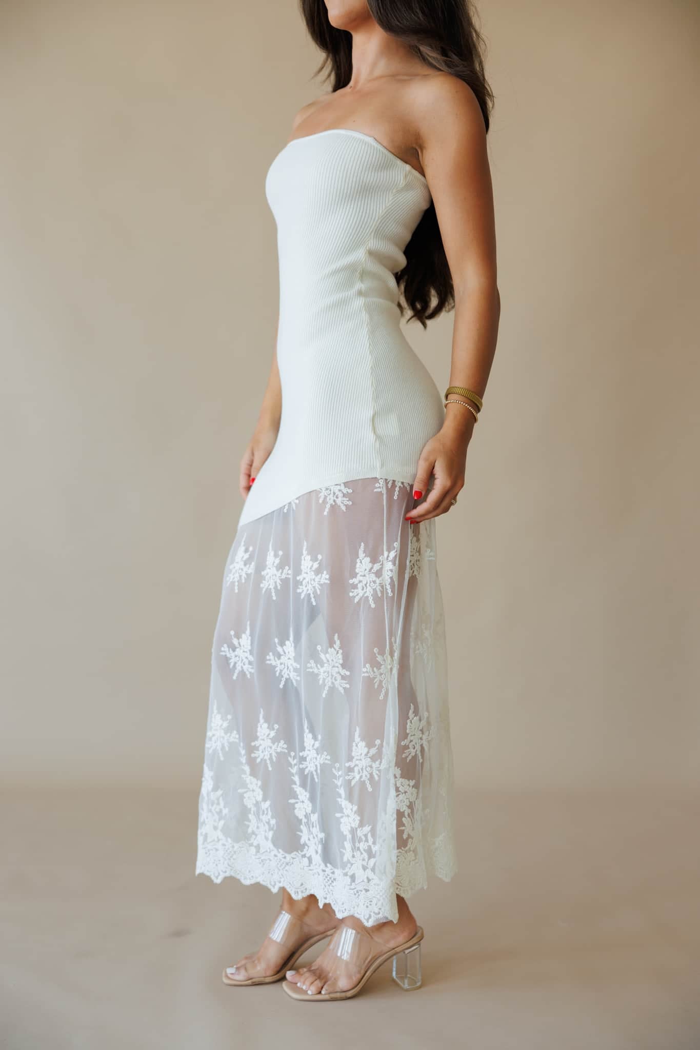 Take My Word Lace Dress
