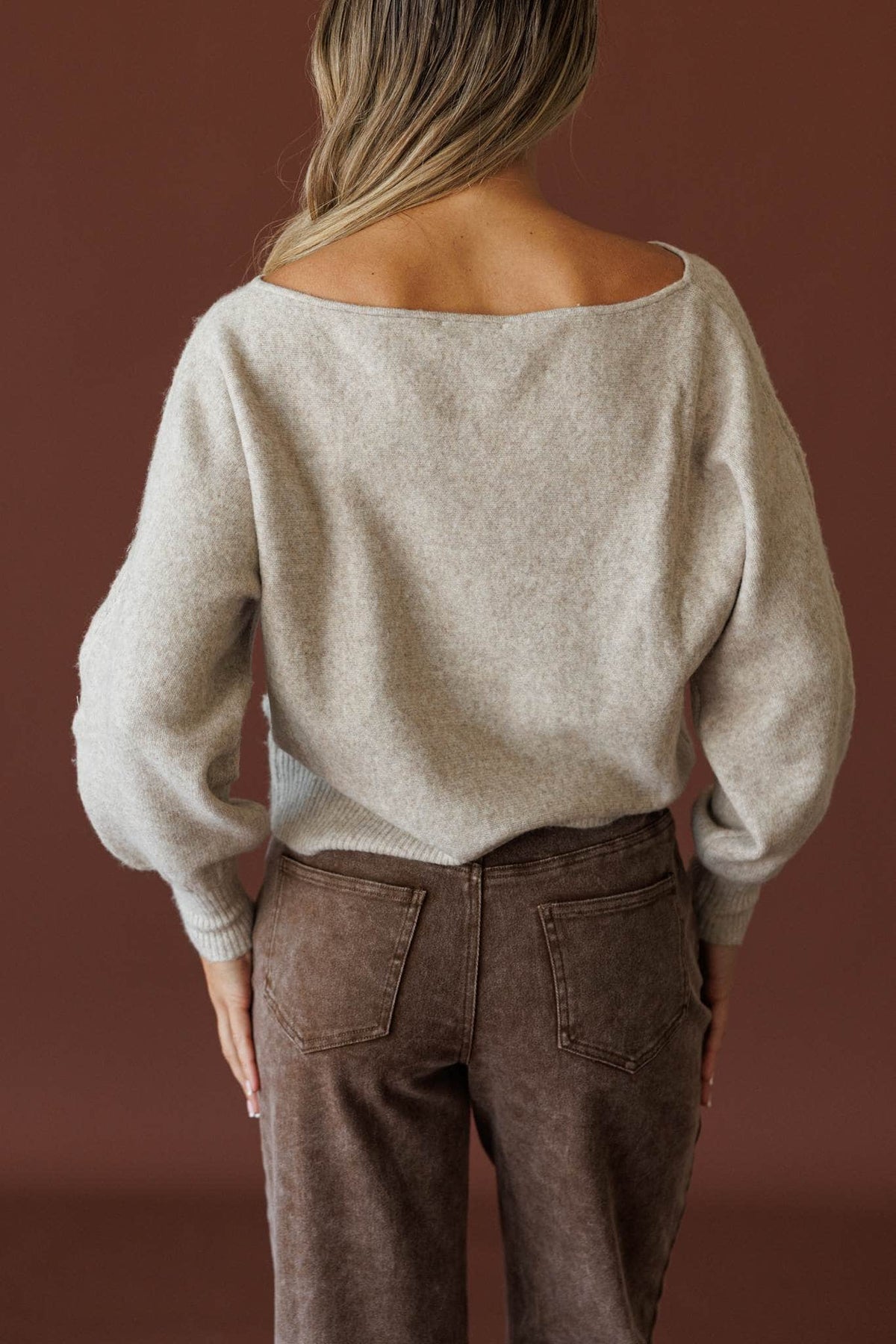 Slightly Undone Sweater
