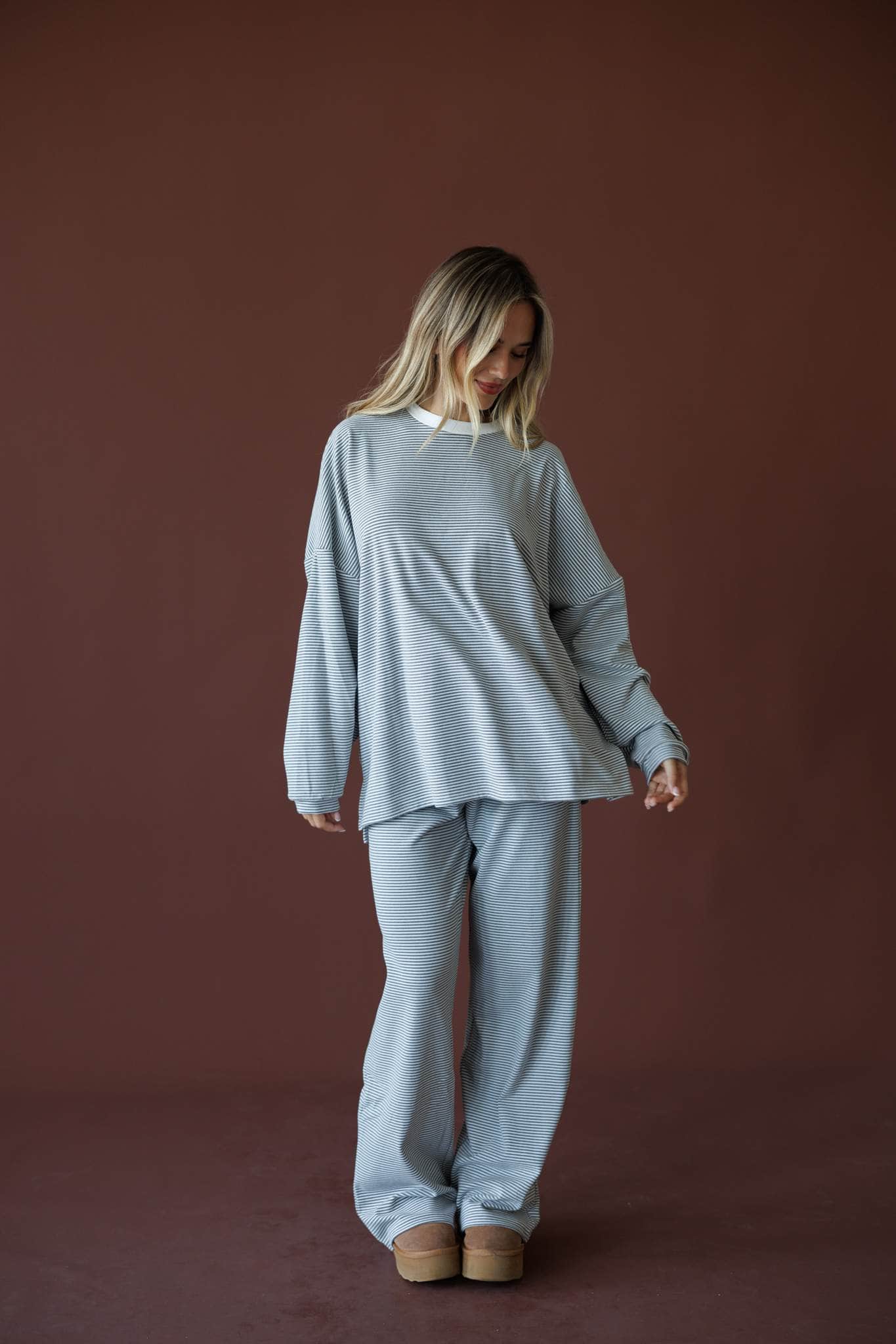 Homebody Club Fleece Top