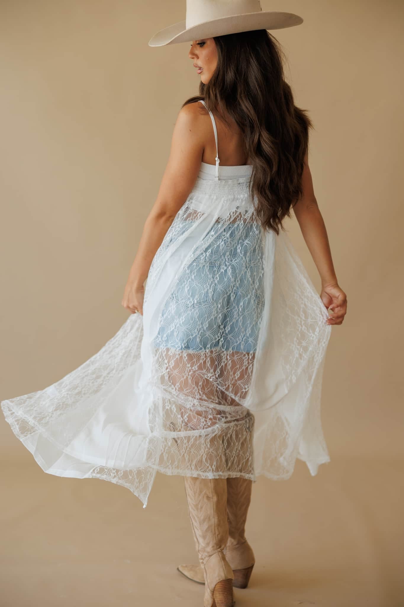 Dixie Lace Maxi Top