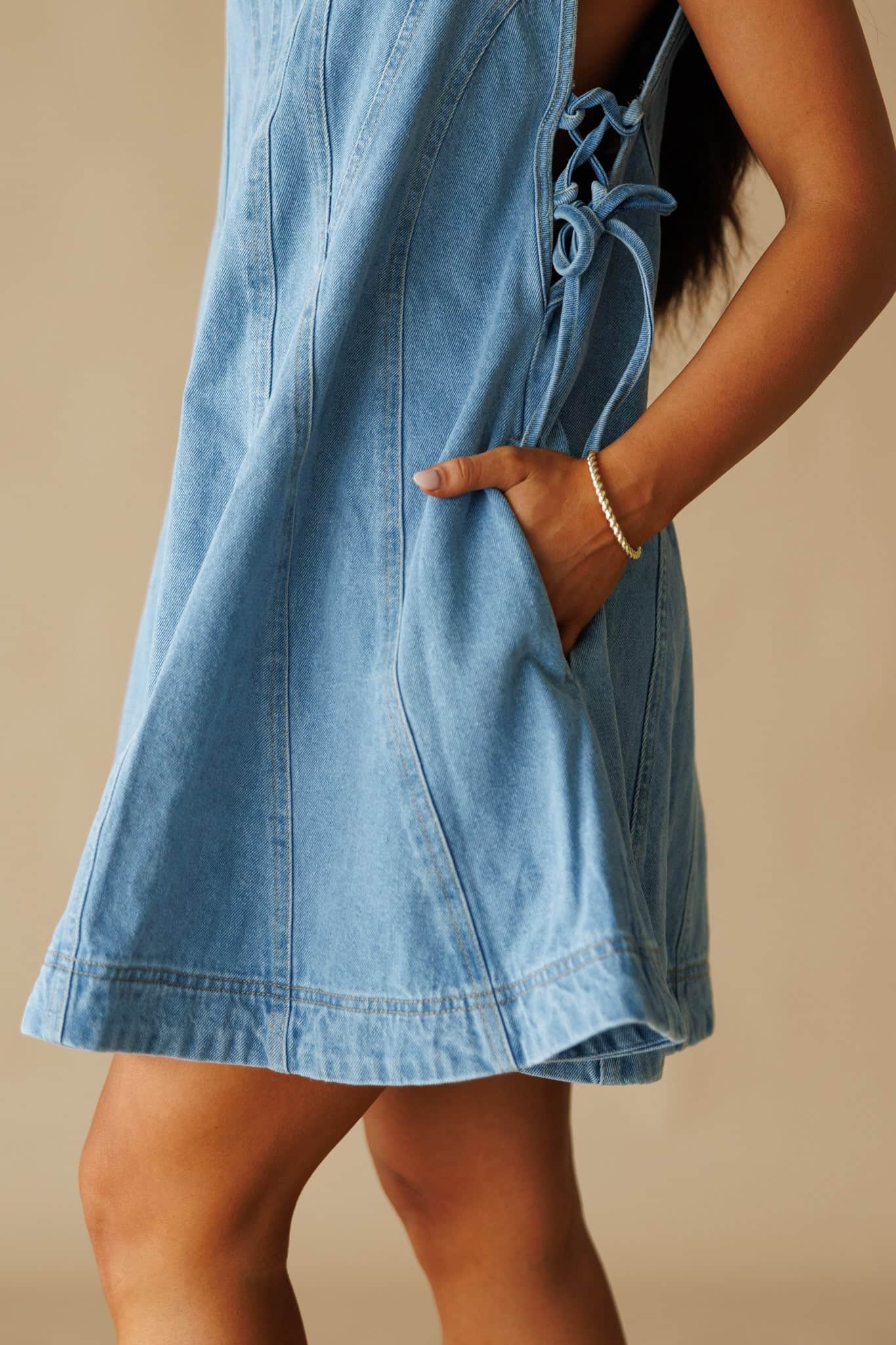 Millie Denim Mini Dress