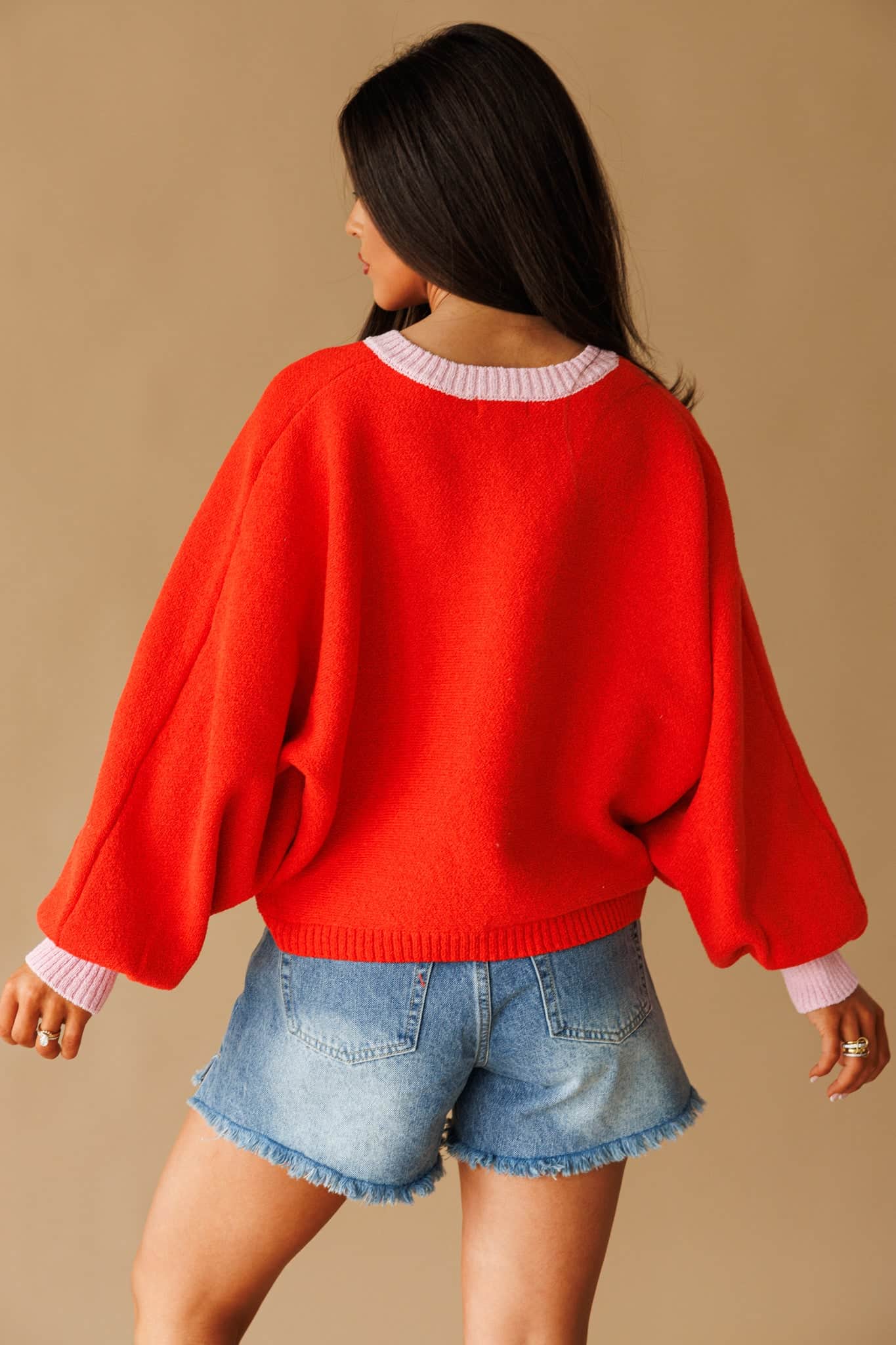 orange/pink