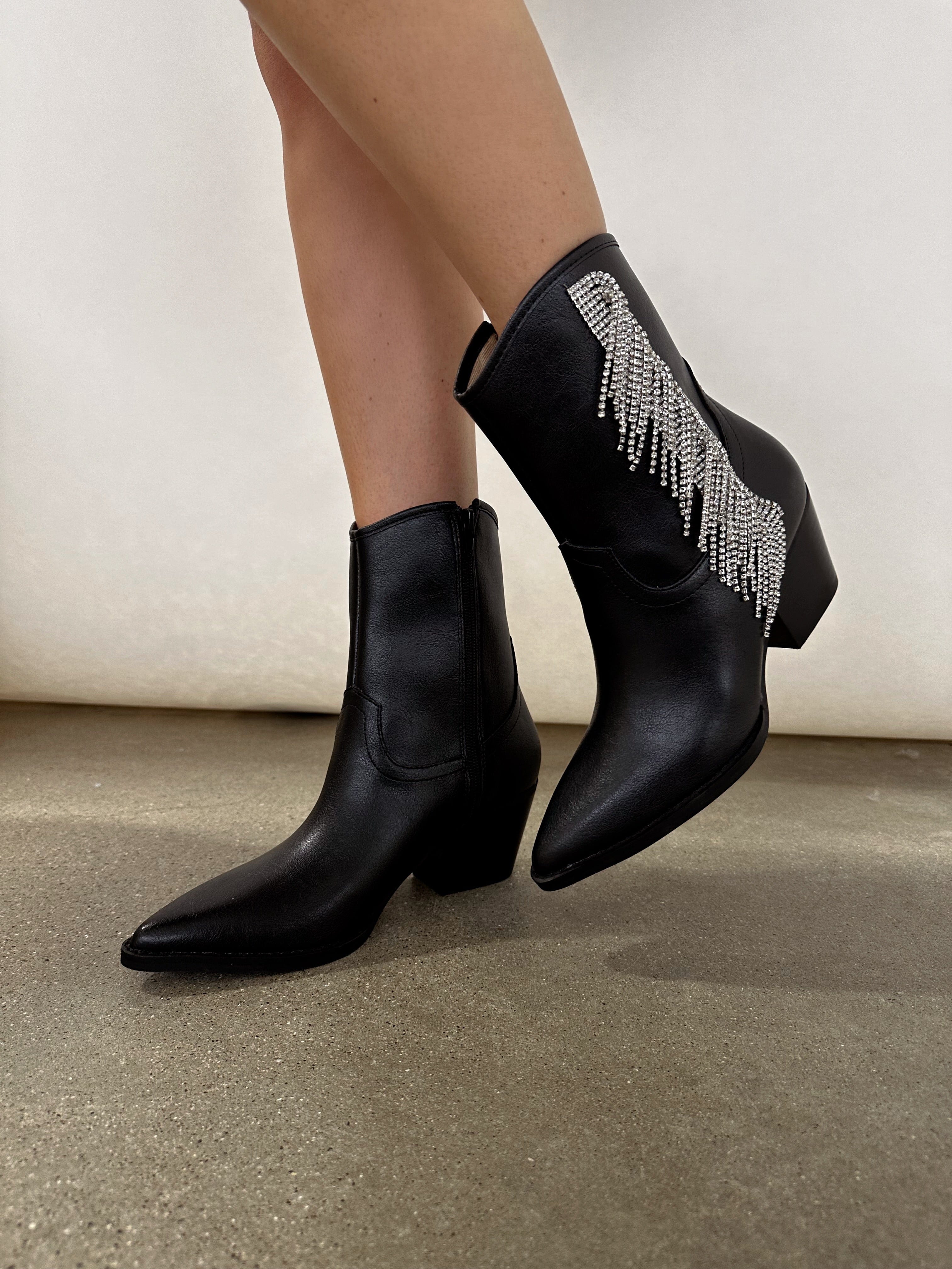 Black Glitz And Glam Boot Free Soul