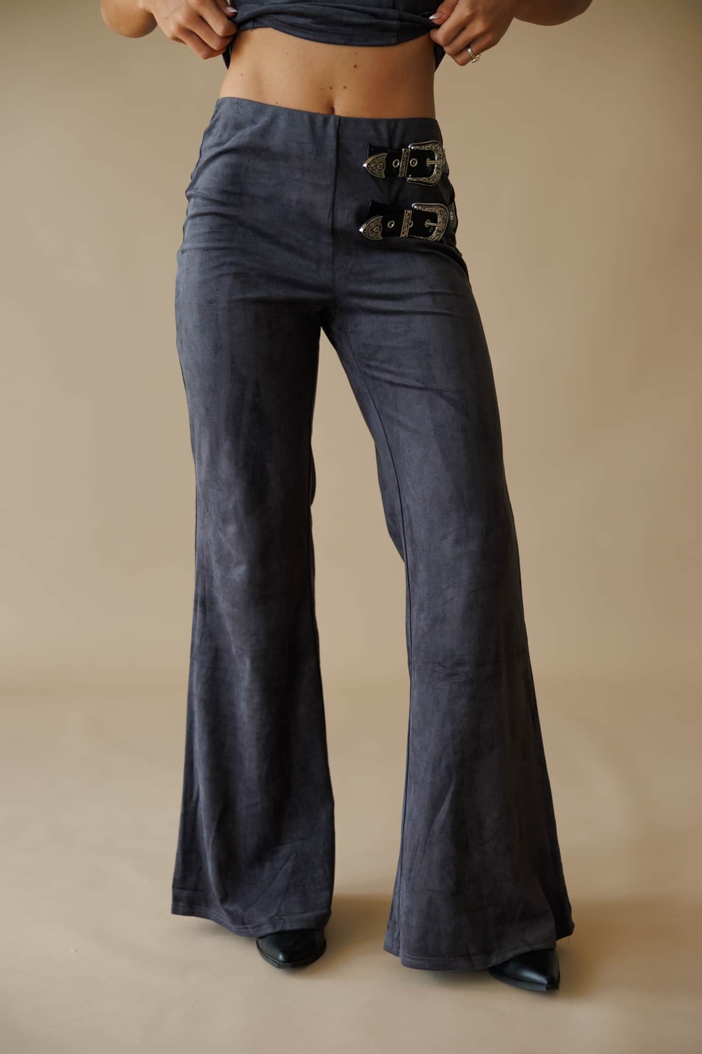 Desperado Suede Flare Pant