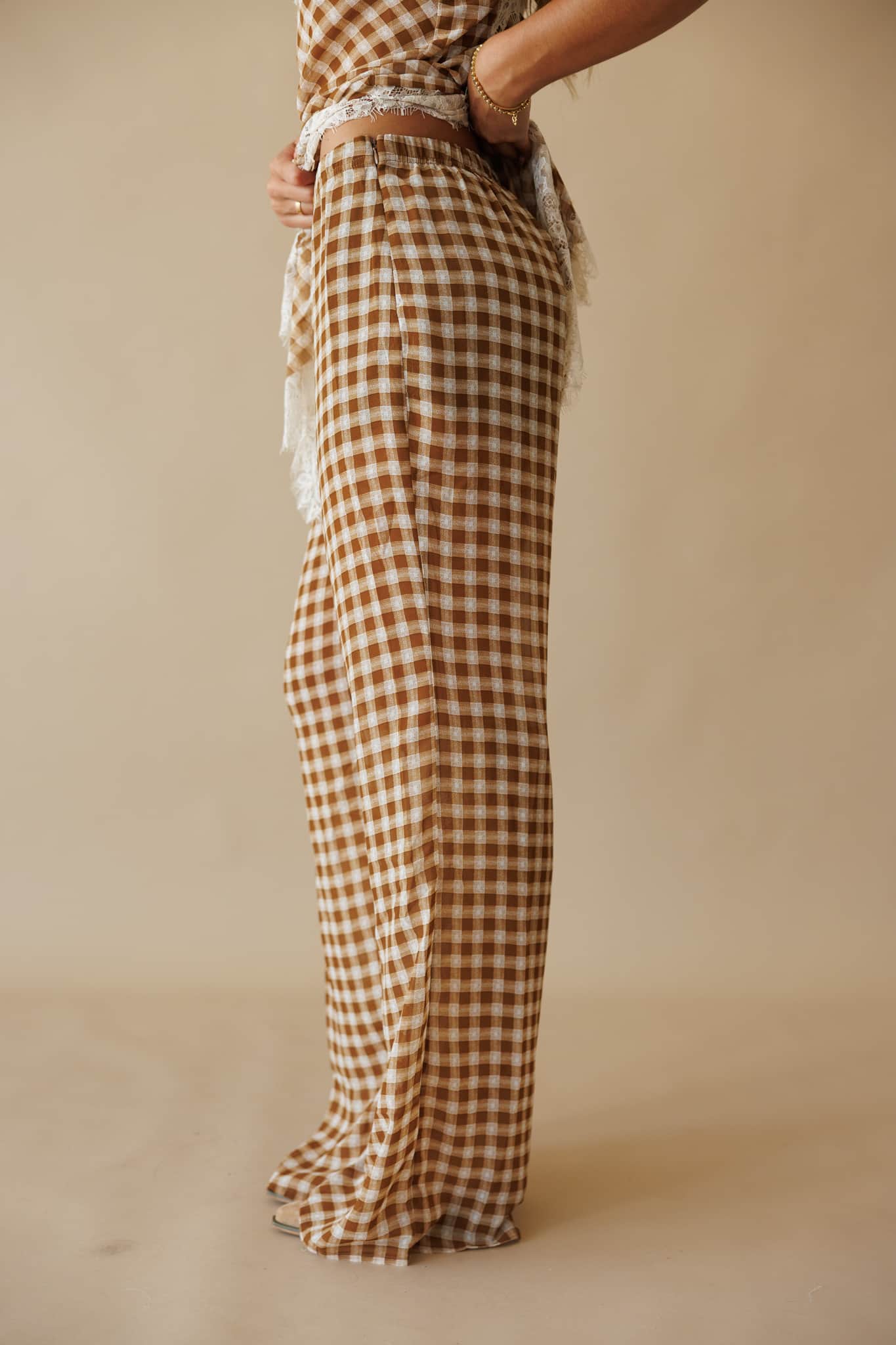 Gingham Poise Pants